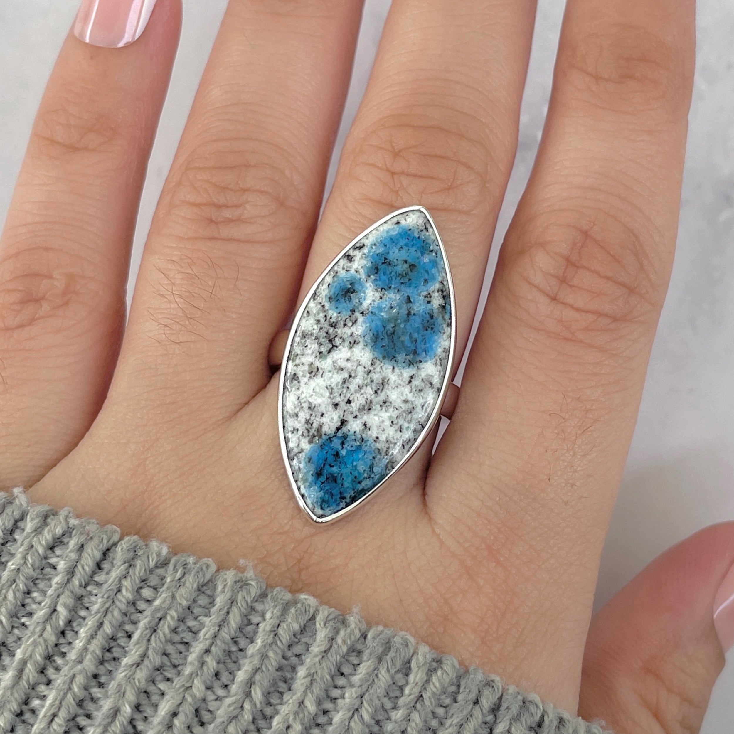 K2 Jasper Adjustable Ring-(K2J-R-75.)