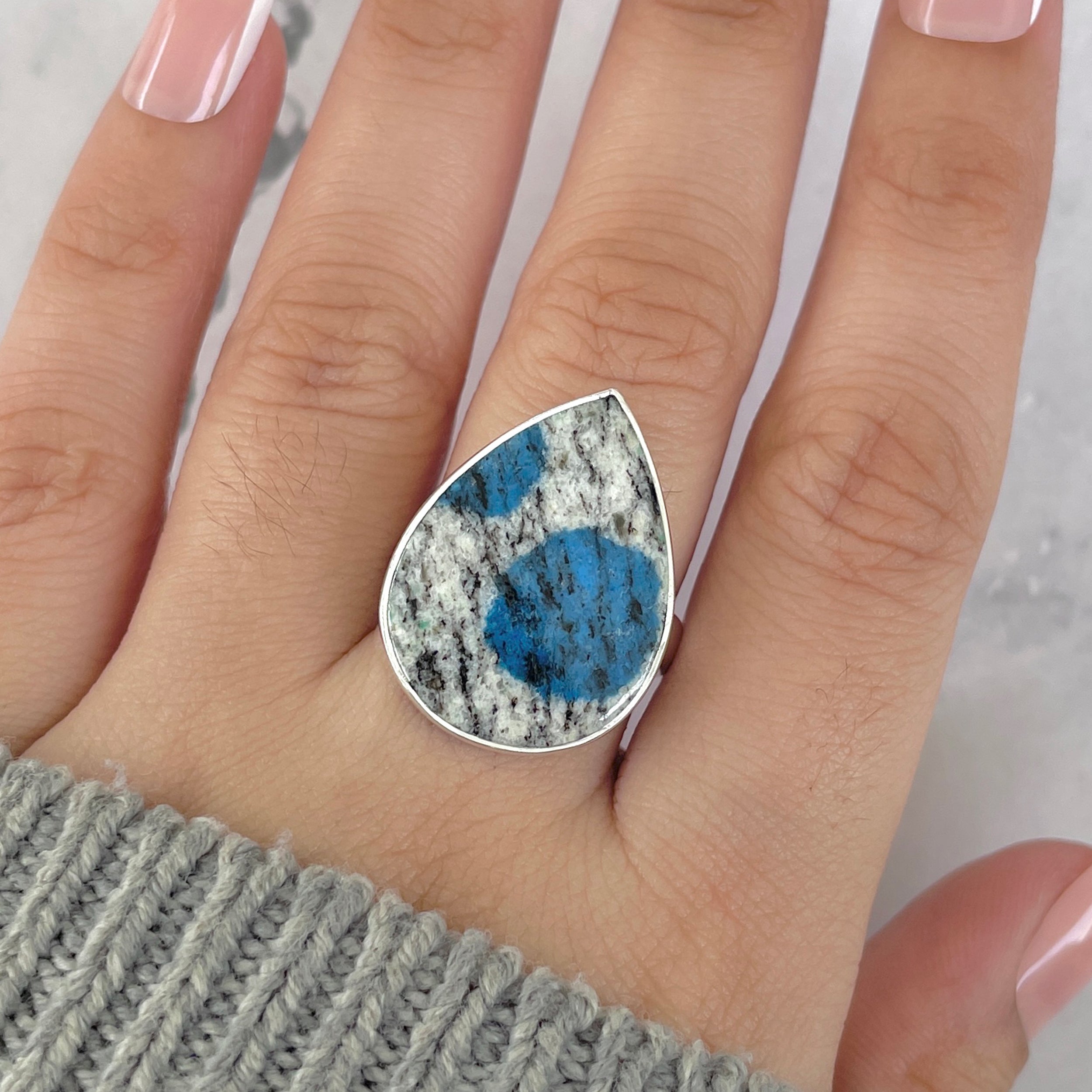K2 Jasper Adjustable Ring-(K2J-R-77.)