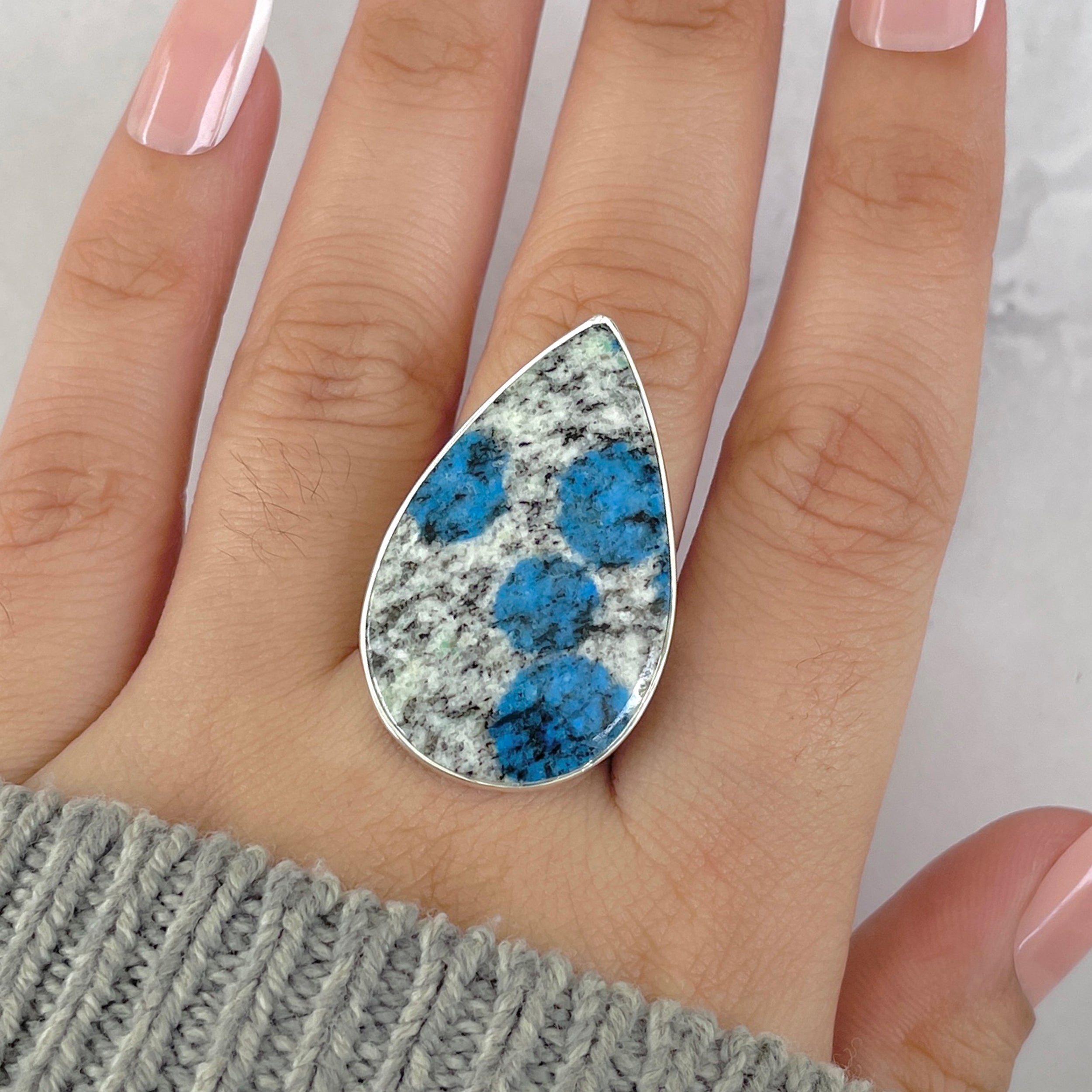 K2 Jasper Adjustable Ring-(K2J-R-80.)