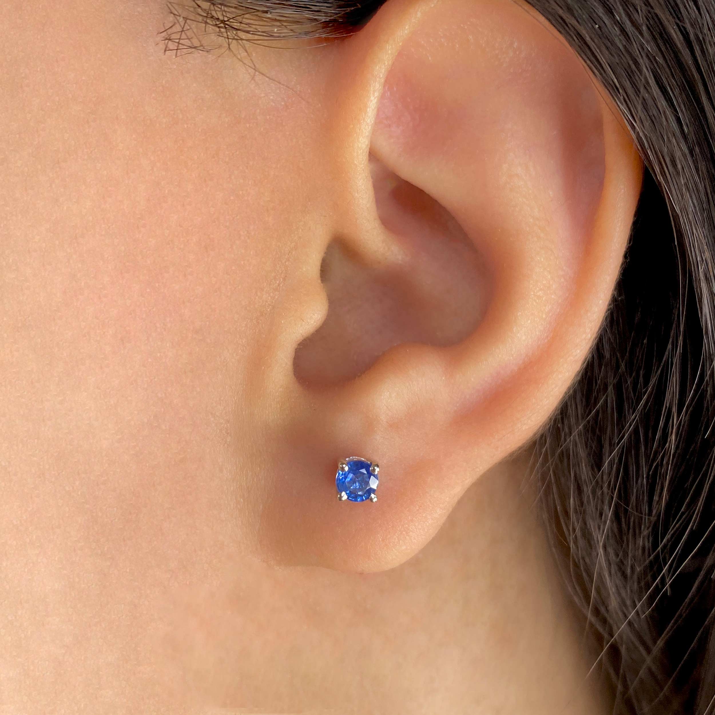 Kyanite Stud Earrings-(KYN-SE-1023.)