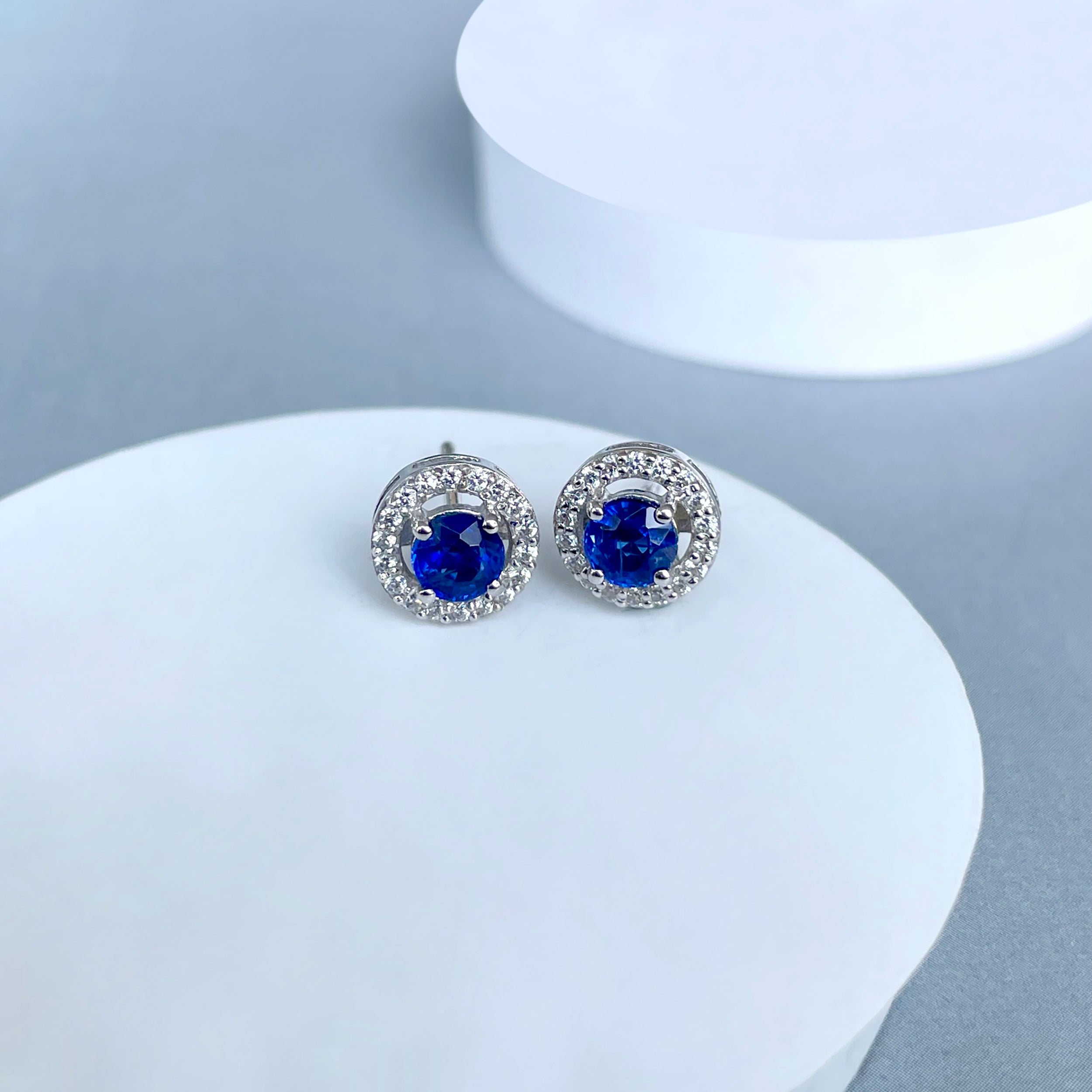 Kyanite Stud Earrings-(KYN-SE-985.)
