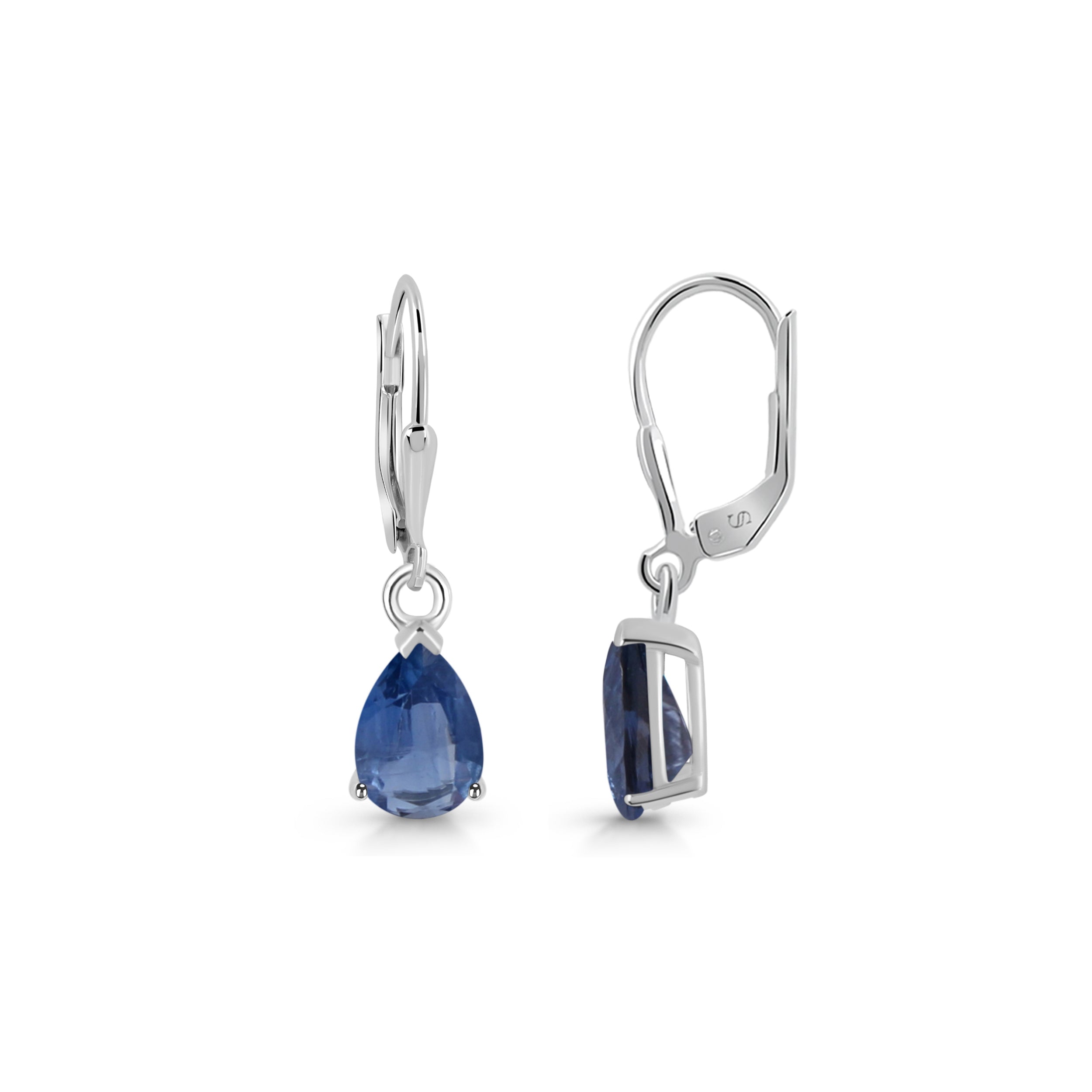 Kyanite Leverback Earring-(KYN-SE-677-B.)