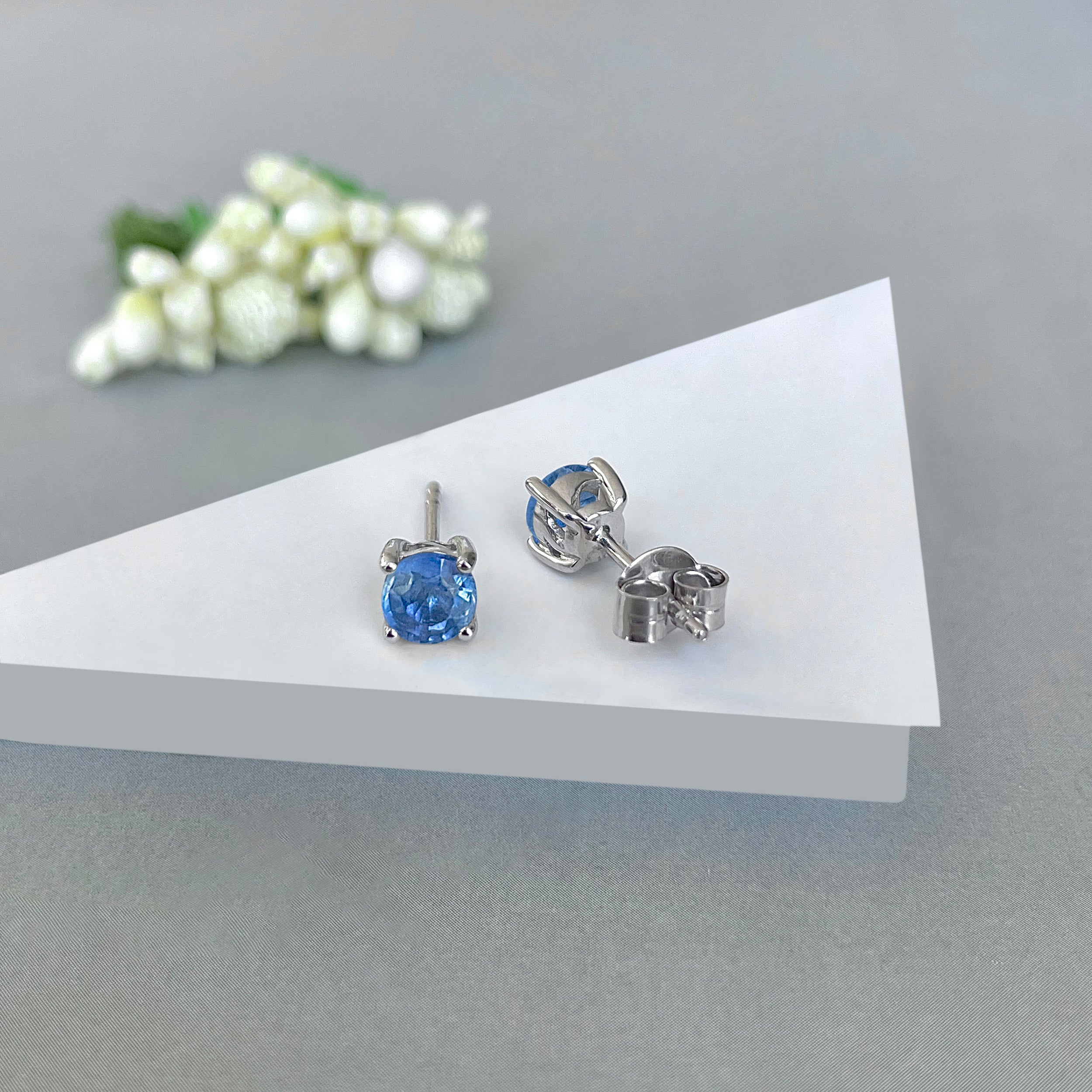 Kyanite Stud Earring-(KYN-SE-1321.)