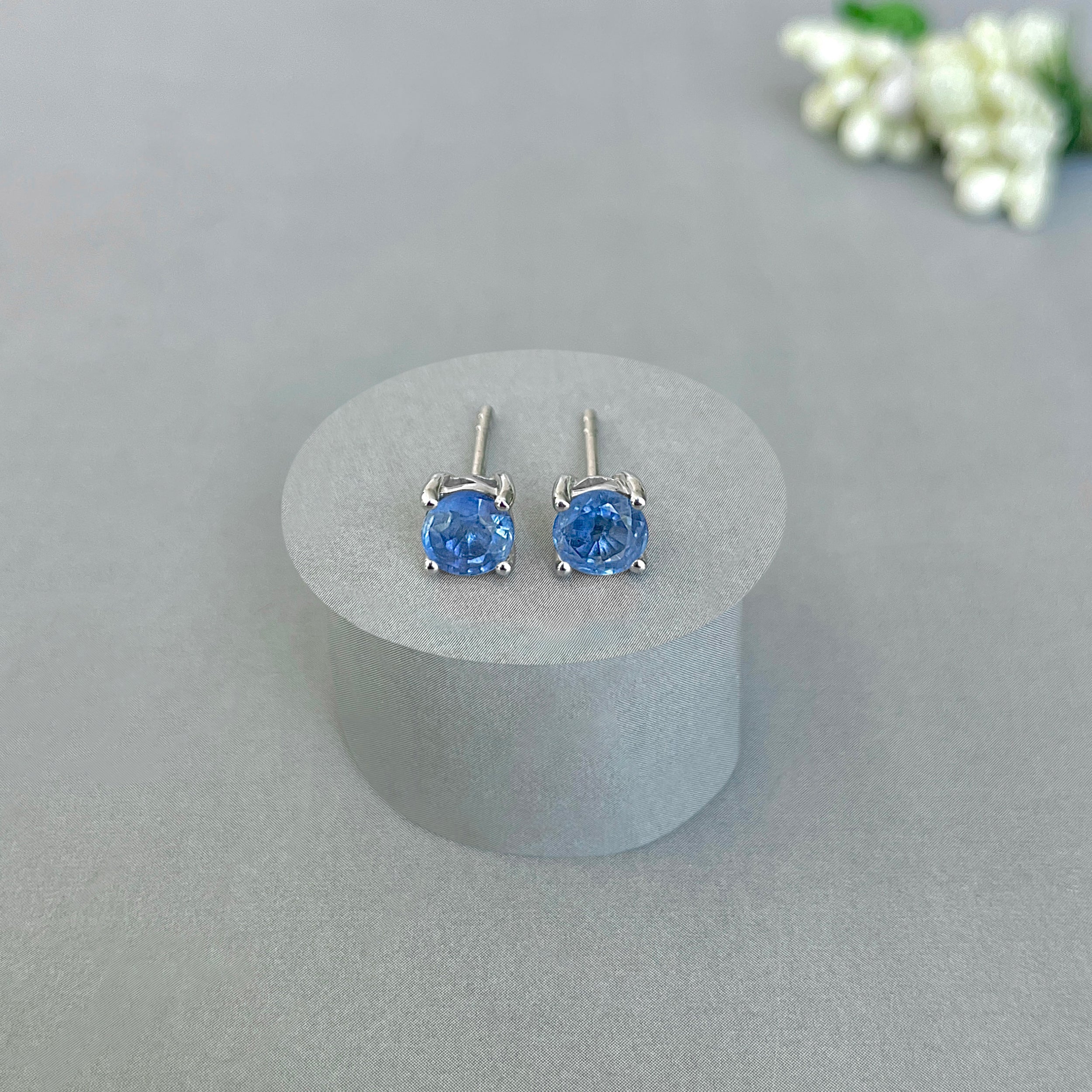 Kyanite Stud Earring-(KYN-SE-1321.)