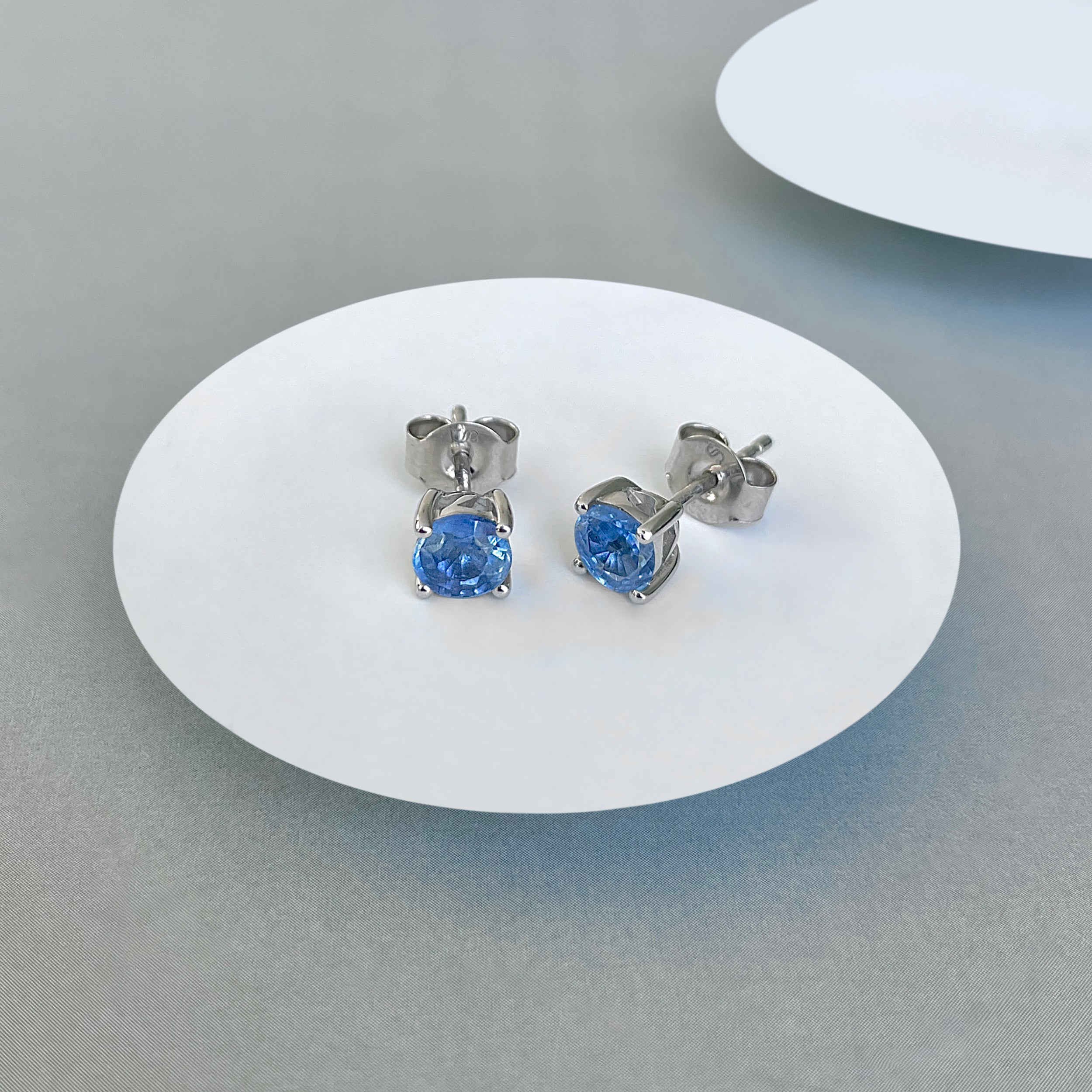 Kyanite Stud Earring-(KYN-SE-1321.)