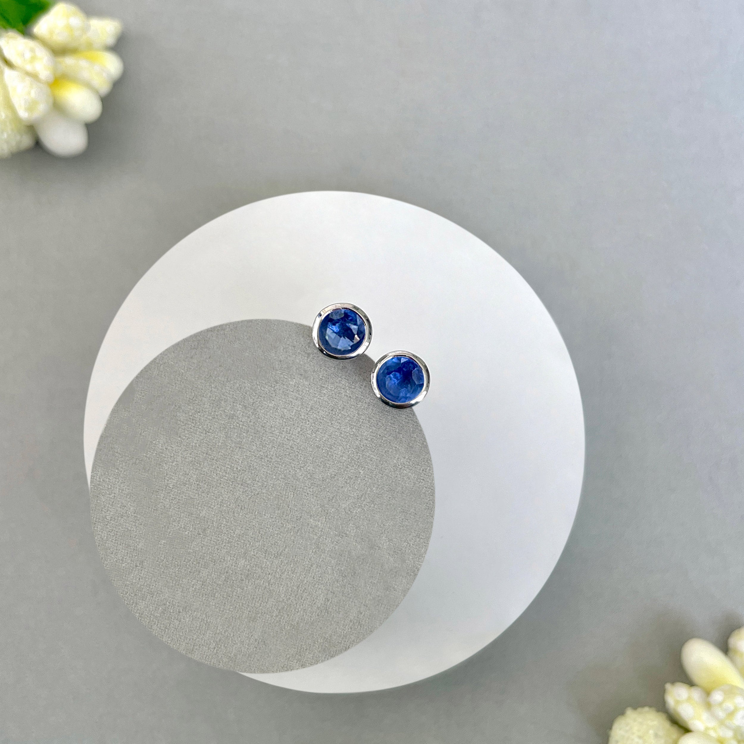 Kyanite Stud Earring-(KYN-SE-1375.)