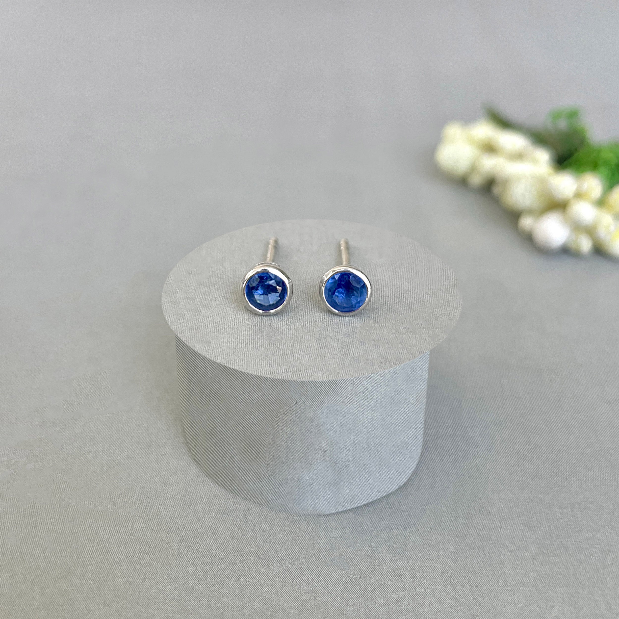 Kyanite Stud Earring-(KYN-SE-1375.)