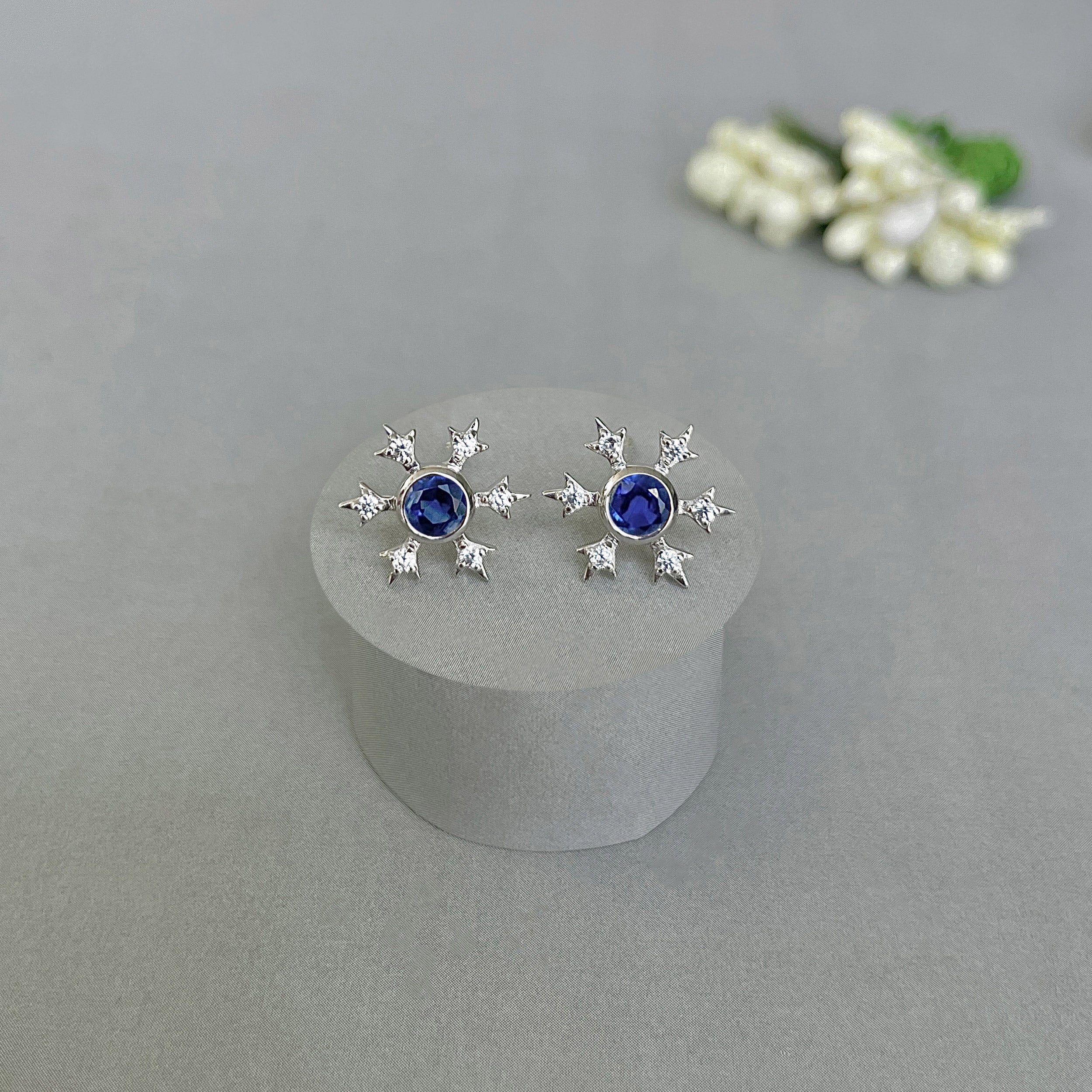 Kyanite Stud Earring-(KYN-SE-854.)