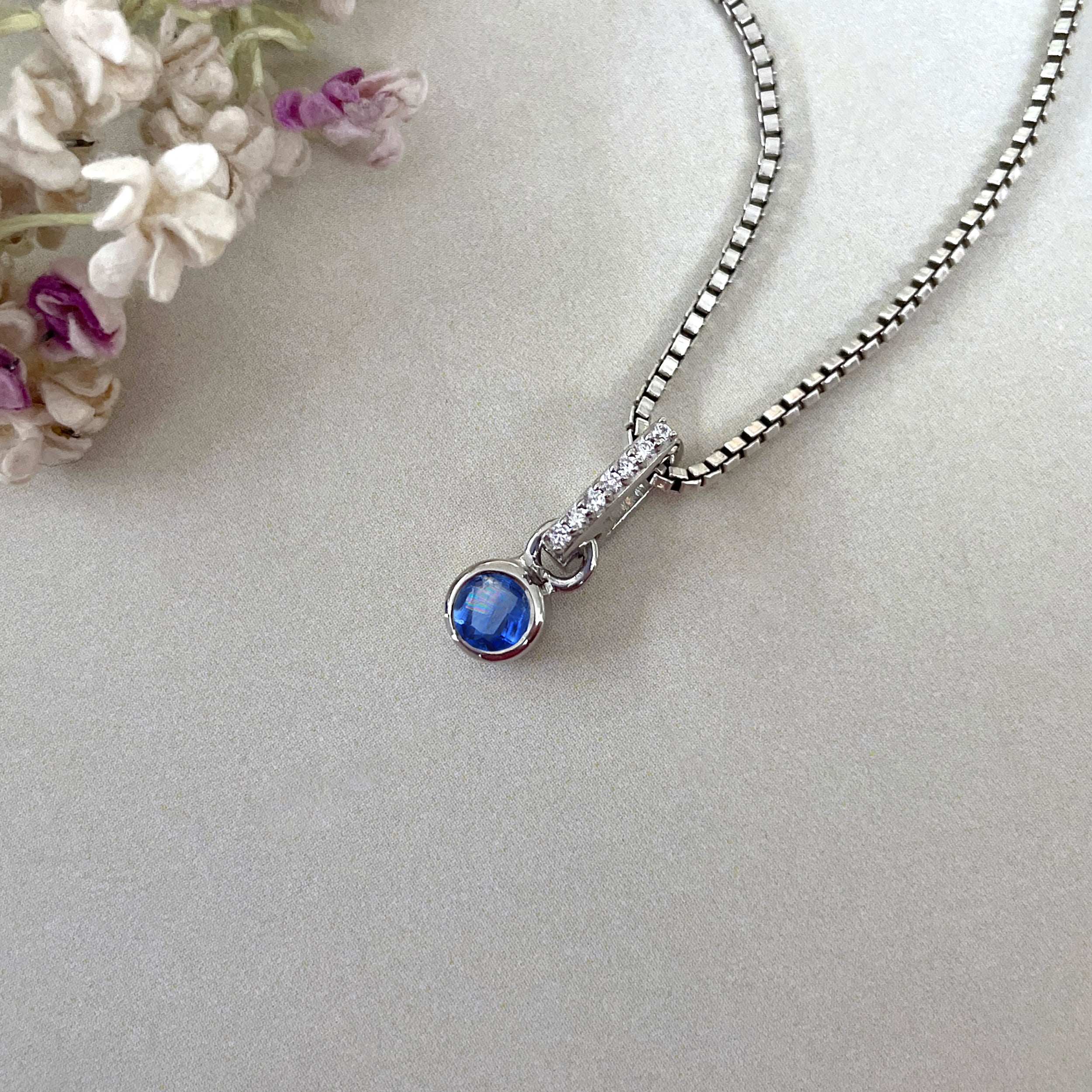 Kyanite Pendant-( KYN-SP-999B-B.)