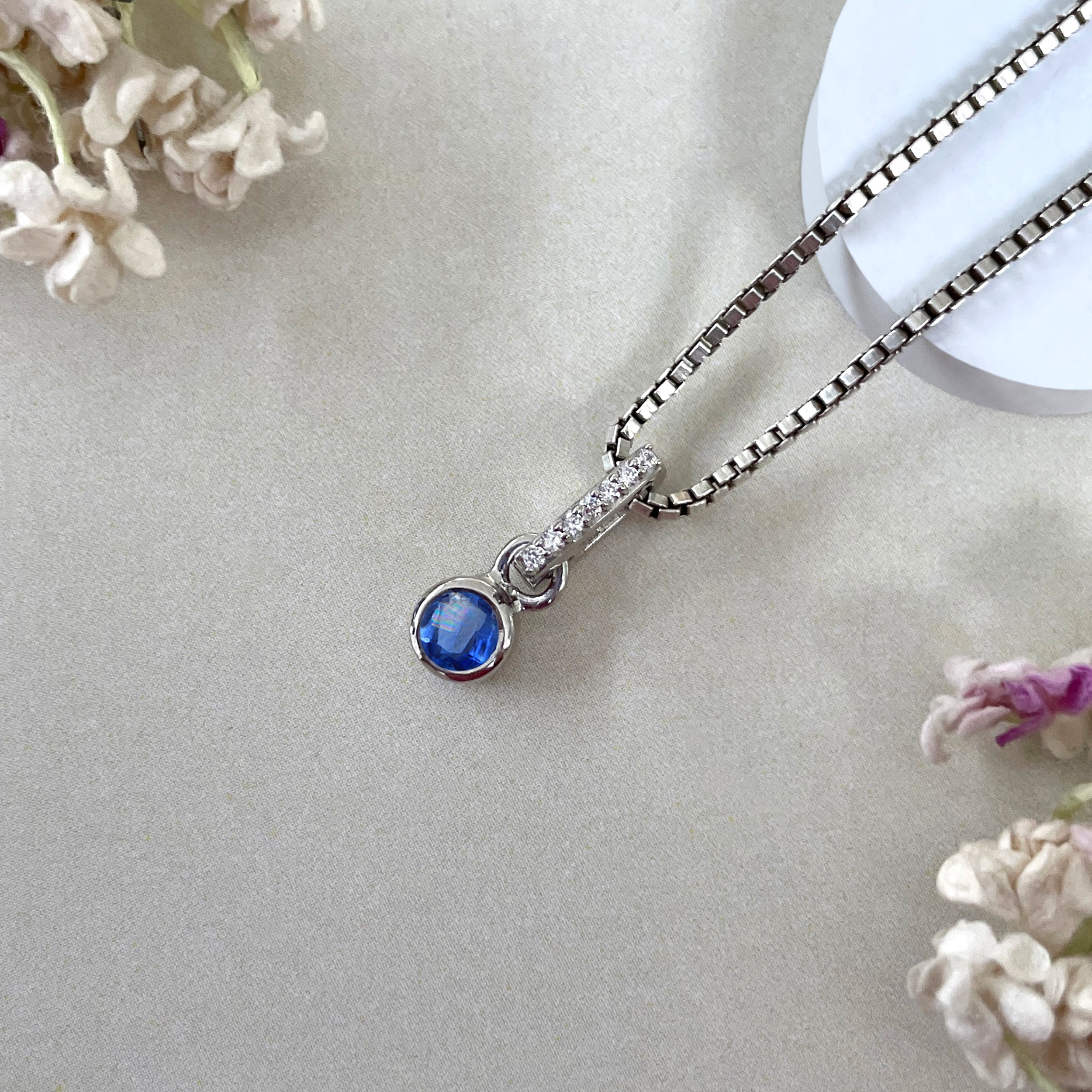 Kyanite Pendant-( KYN-SP-999B-B.)