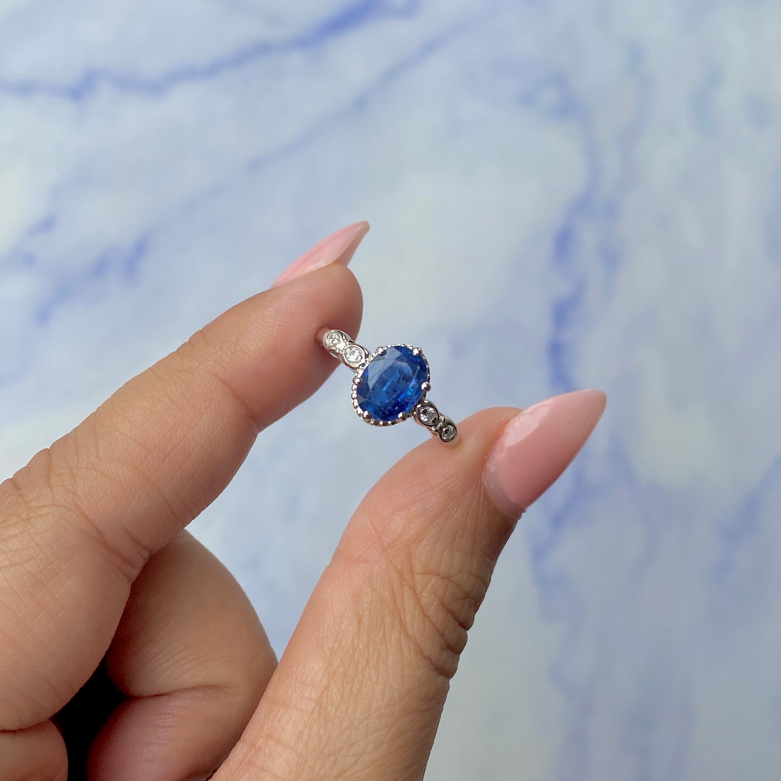 Kyanite Ring-(KYN-SR-2182.)