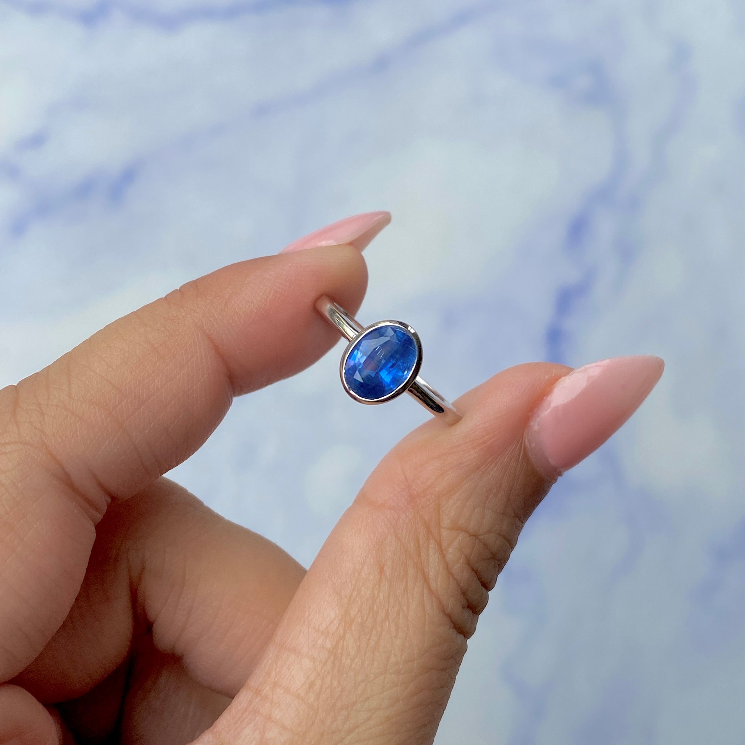 Kyanite Ring-(KYN-SR-248.)