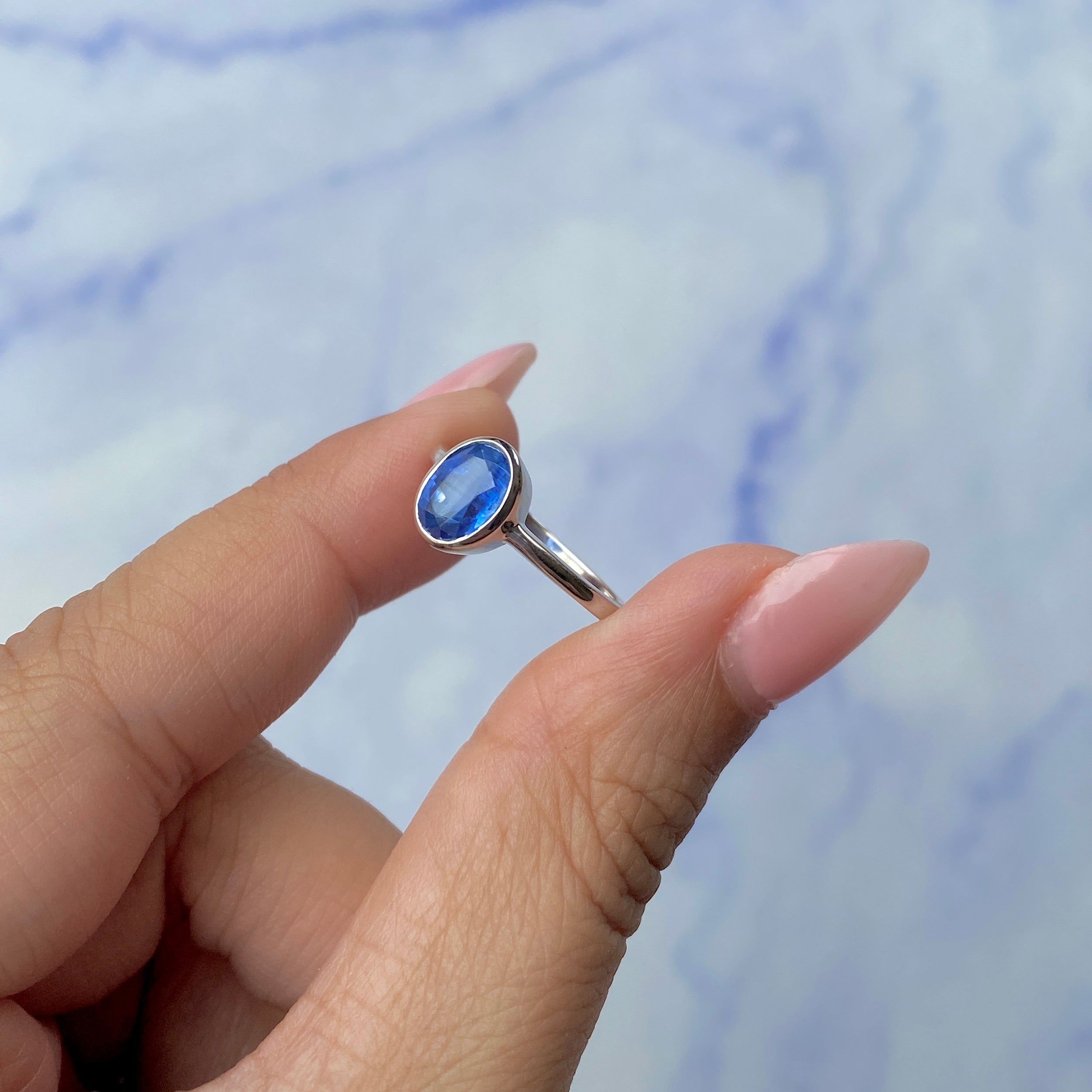 Kyanite Ring-(KYN-SR-248.)