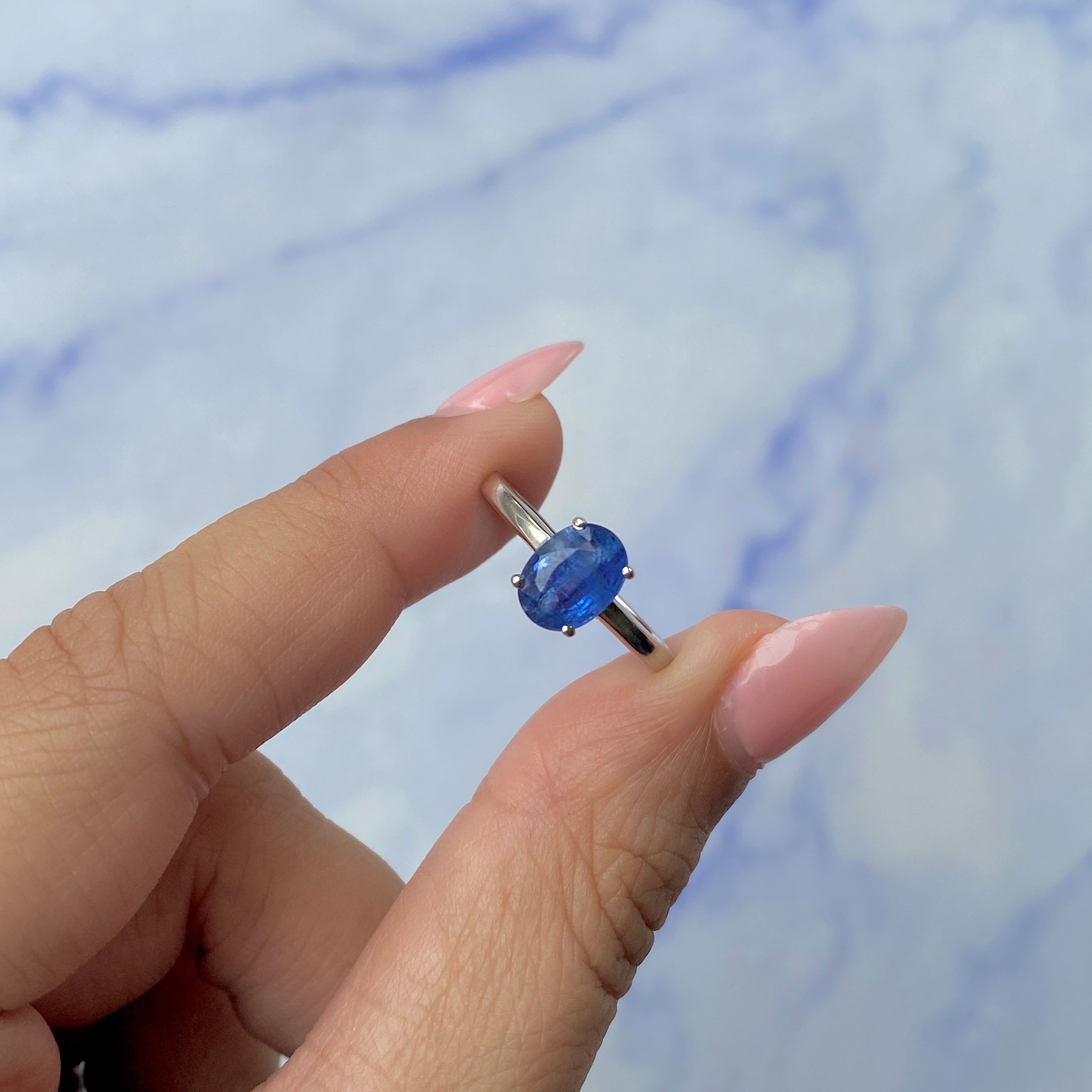 Kyanite Ring-(KYN-SR-249.)