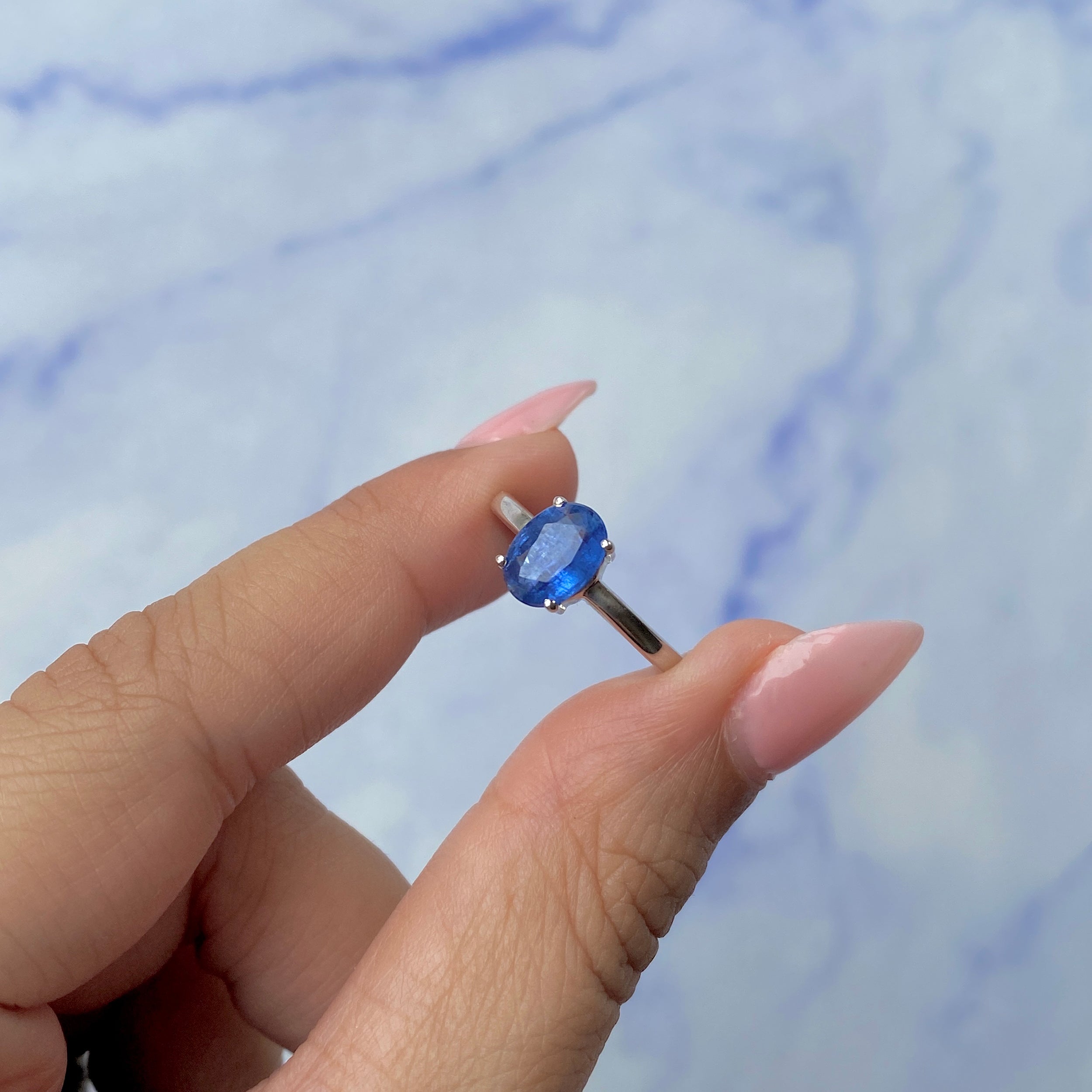 Kyanite Ring-(KYN-SR-249.)