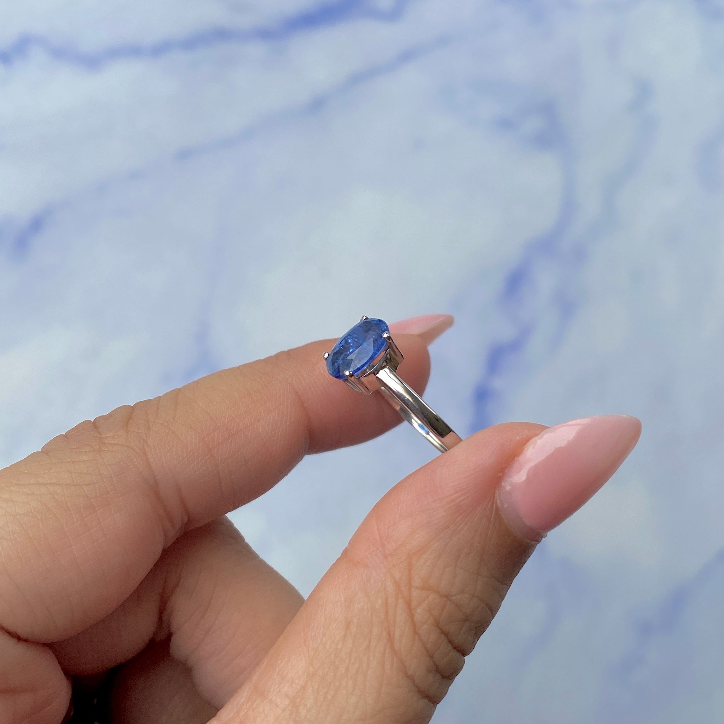 Kyanite Ring-(KYN-SR-249.)