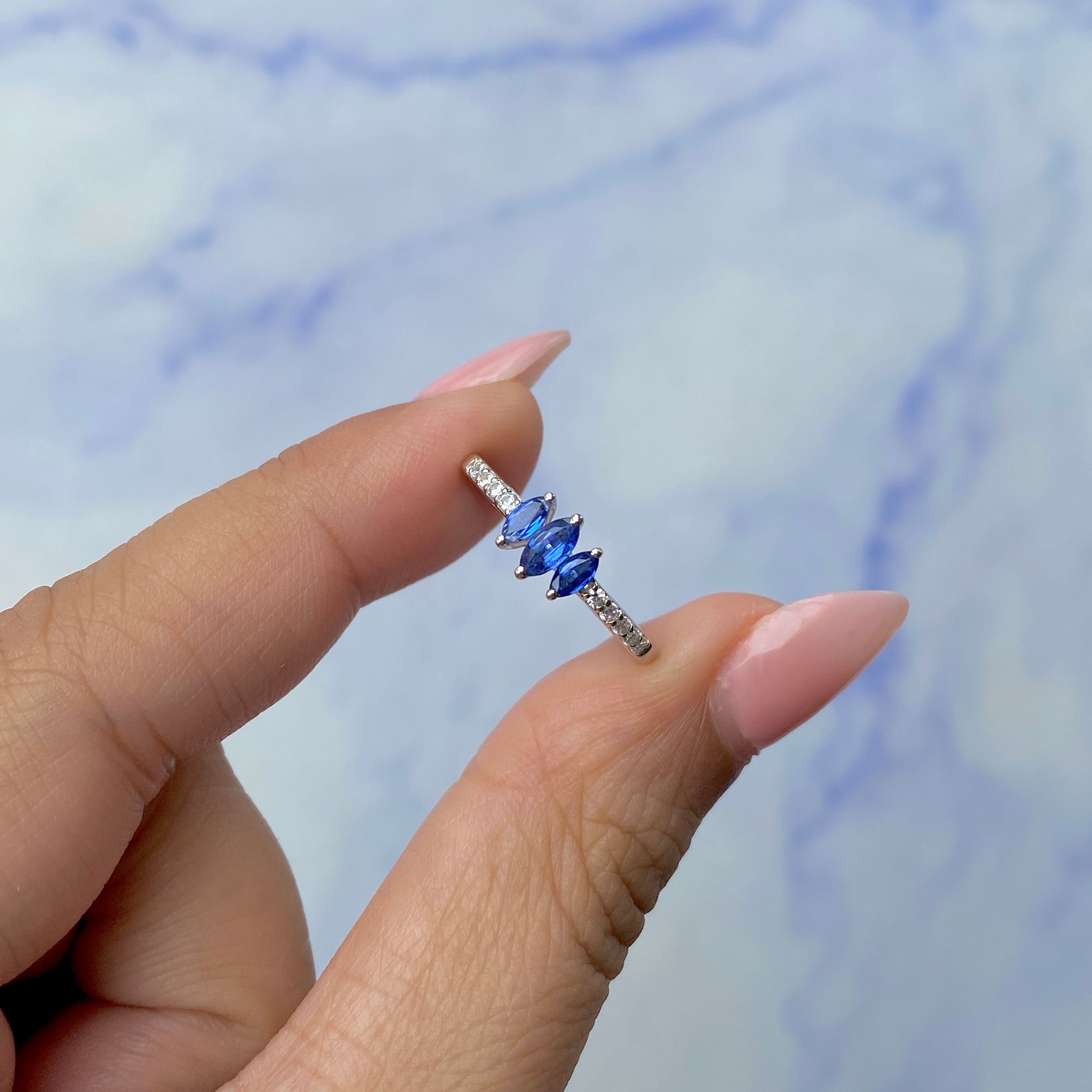 Kyanite Ring-(KYN-SR-2540.)