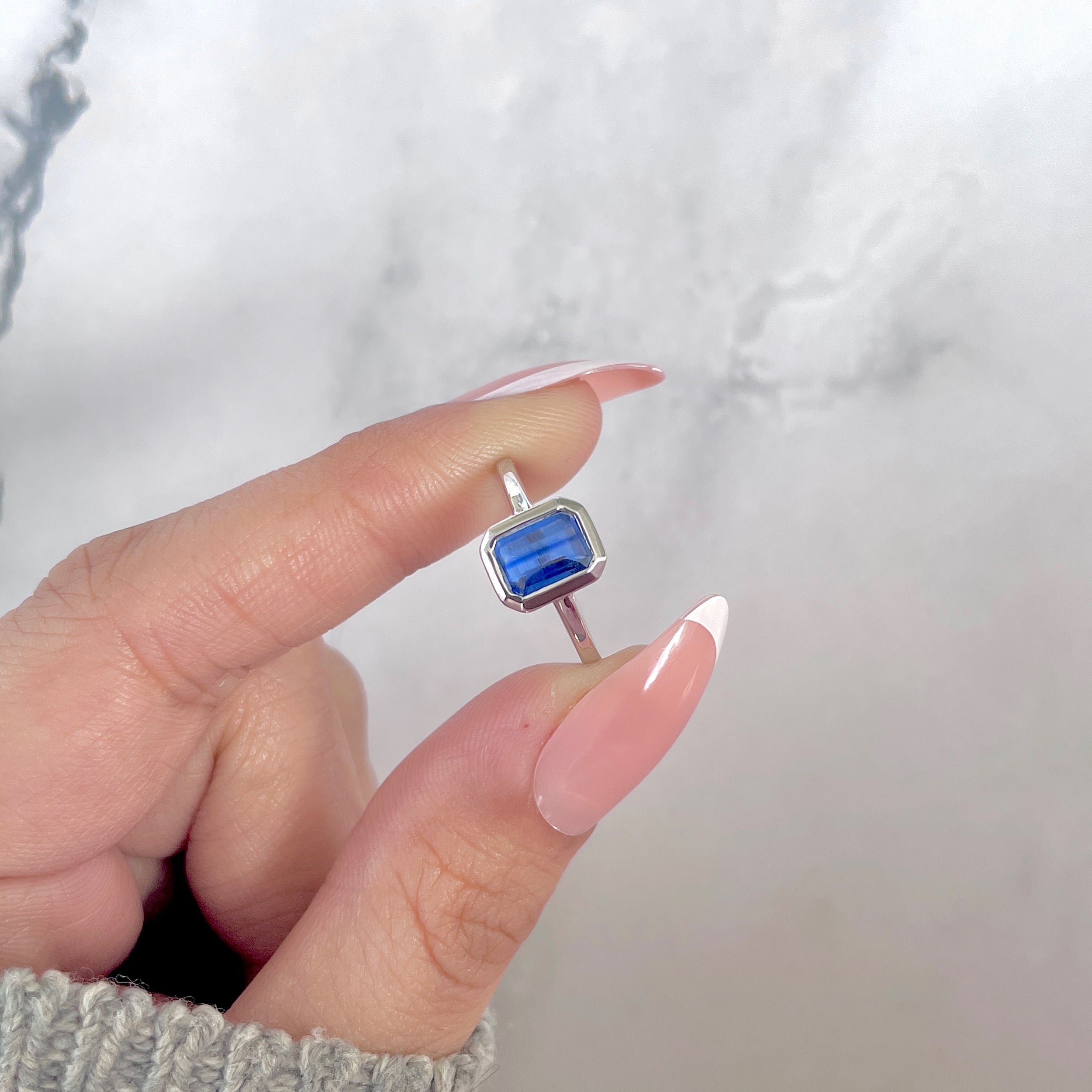 Kyanite Ring-(KYN-SR-2765.)