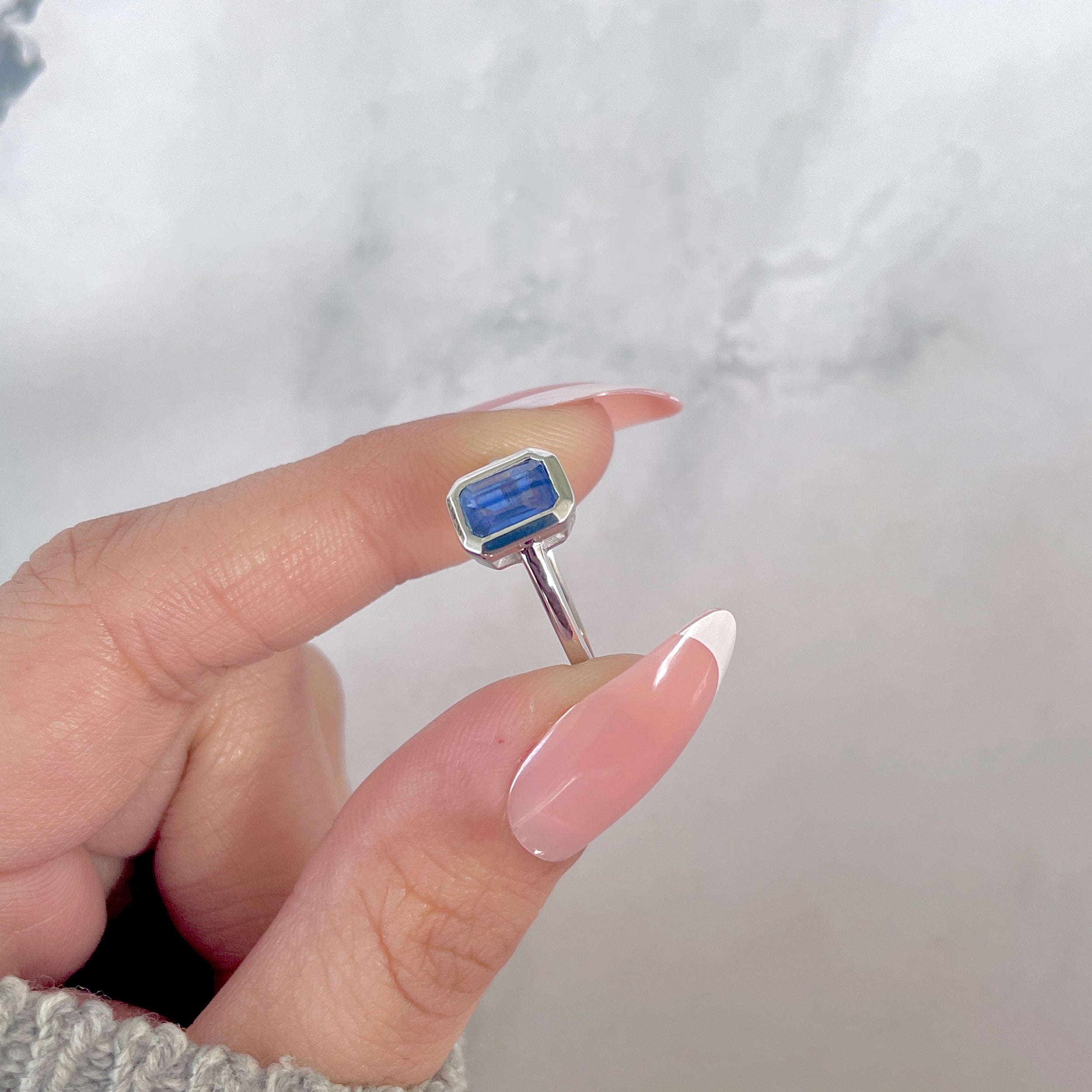 Kyanite Ring-(KYN-SR-2765.)