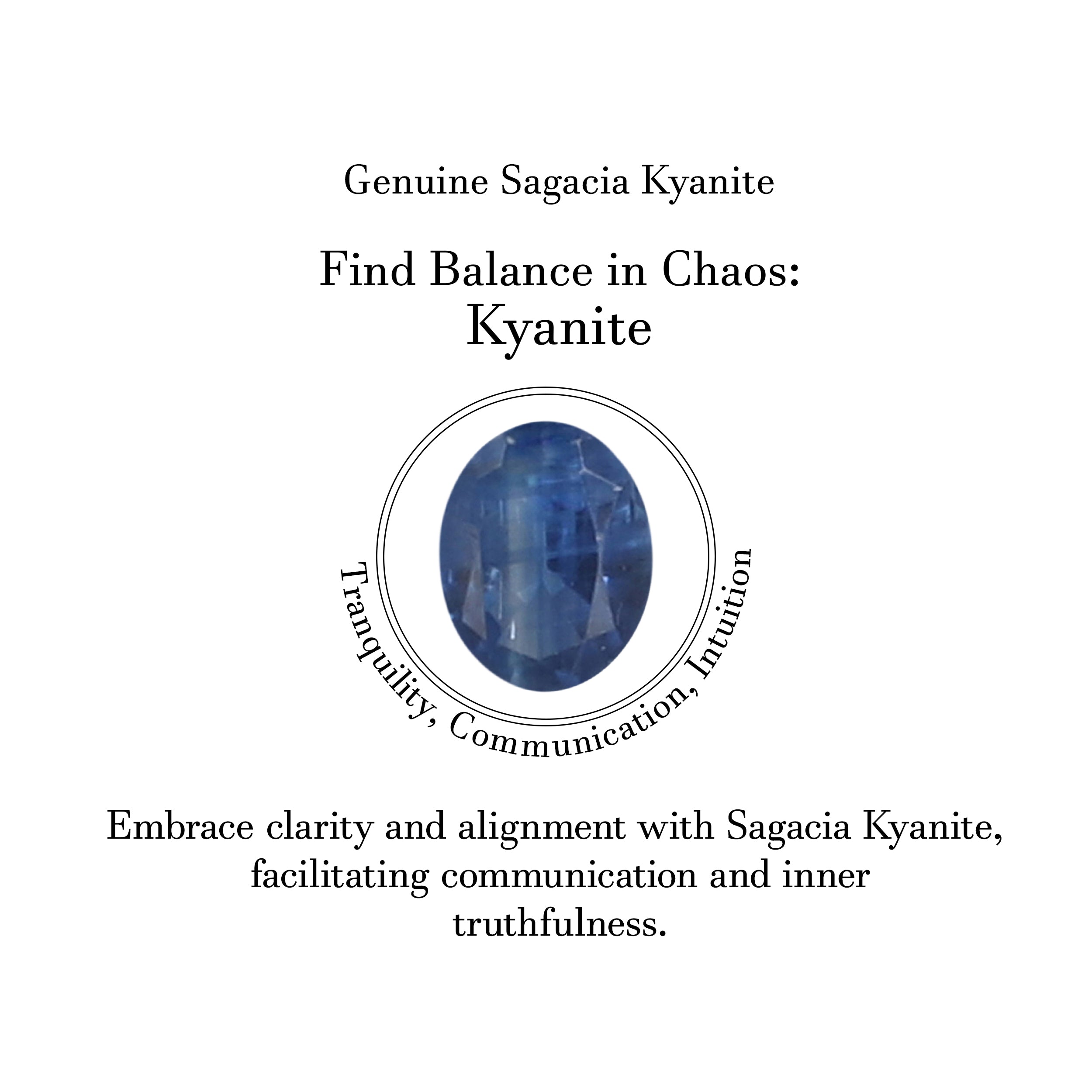 Kyanite Hoop Earring-(KYN-SE-1469.)