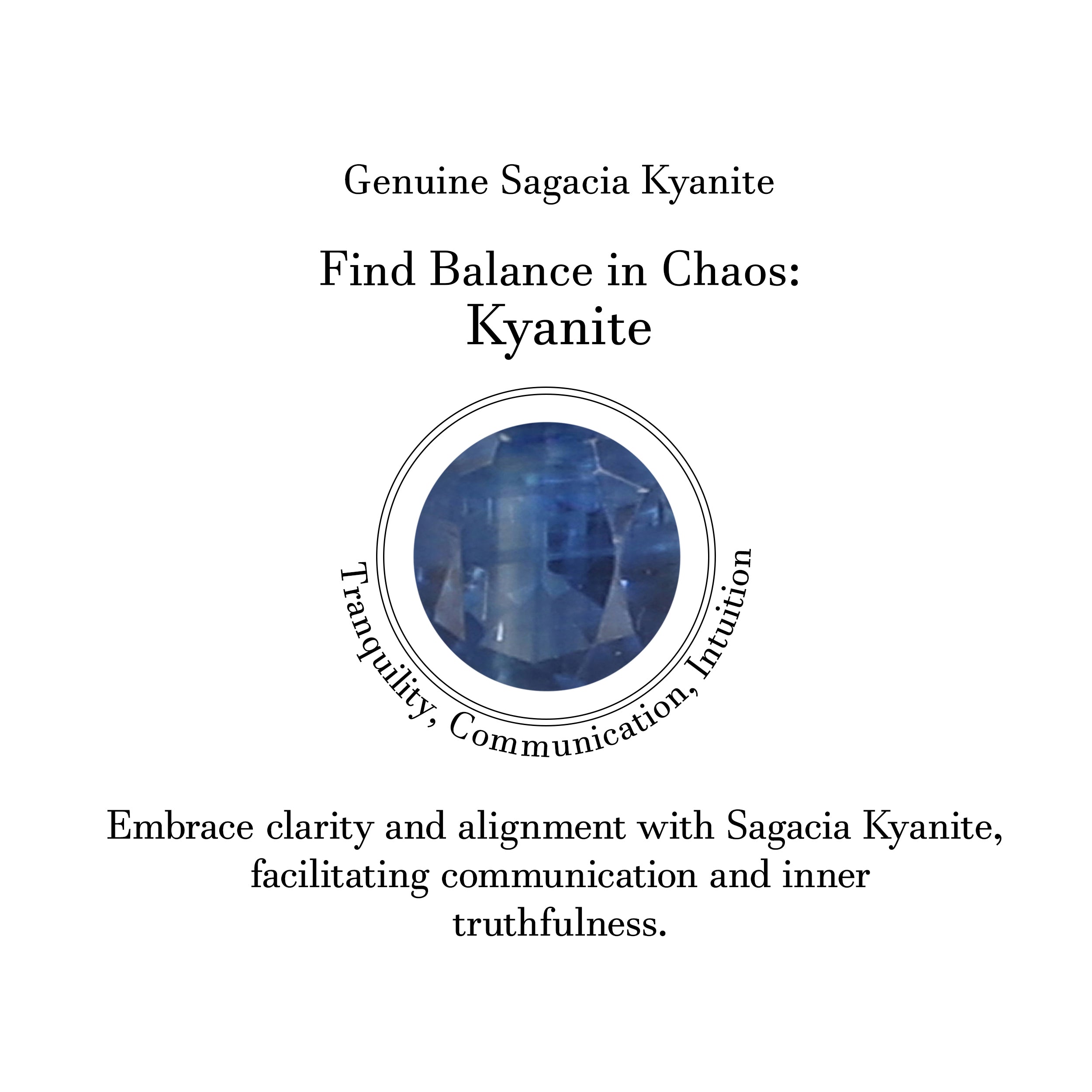 Kyanite Stud Earring-(KYN-SE-985.)