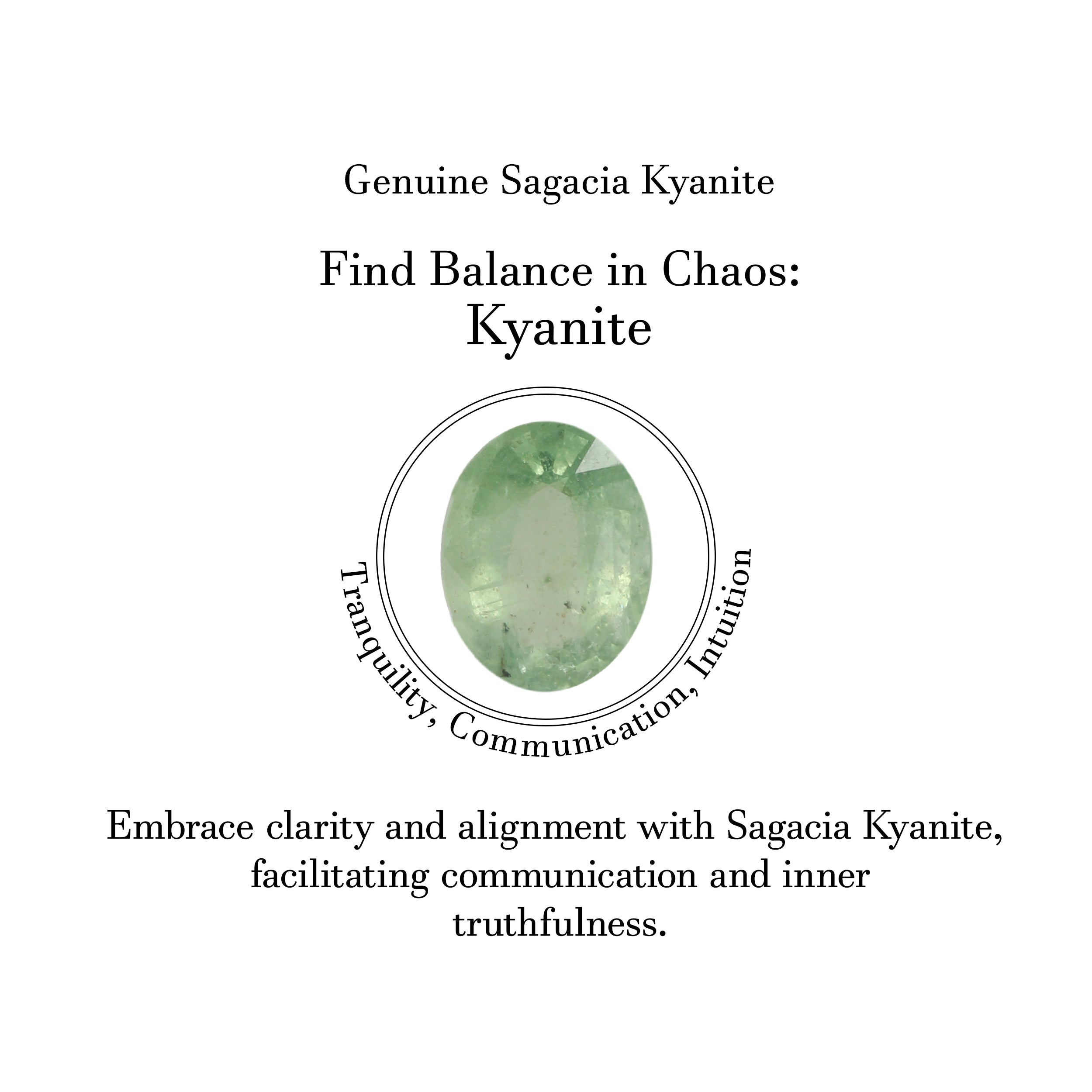 Green Kyanite & White Topaz Bracelet-(KYN-SB-110-G.)