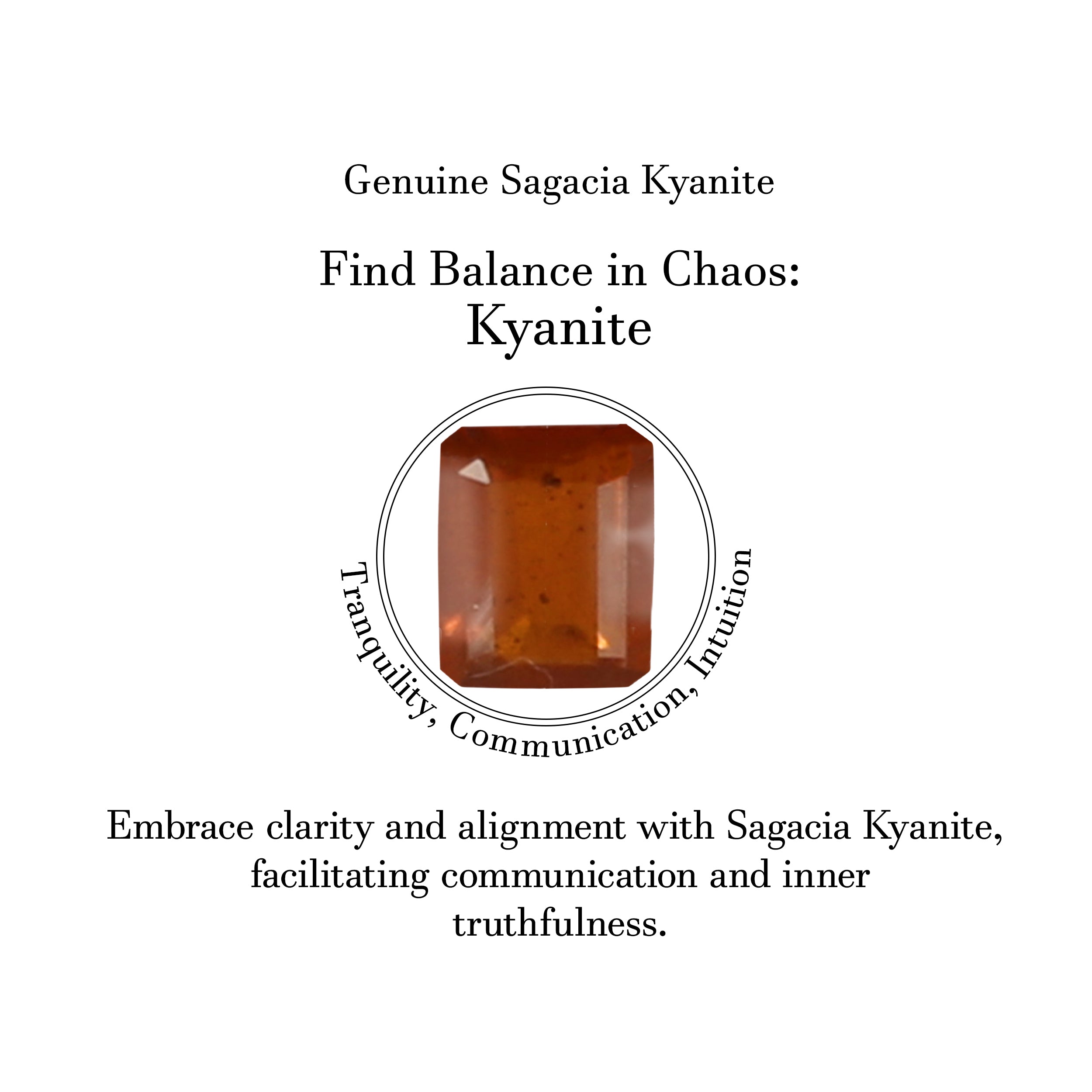 Orange Kyanite Ring-(KYN-SR-3118-O.)