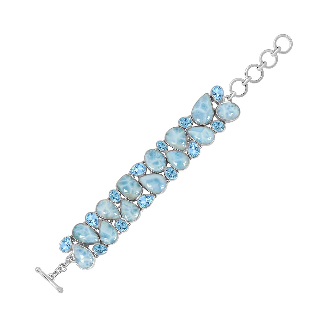 Larimar Bracelet-(LAR-B-1)