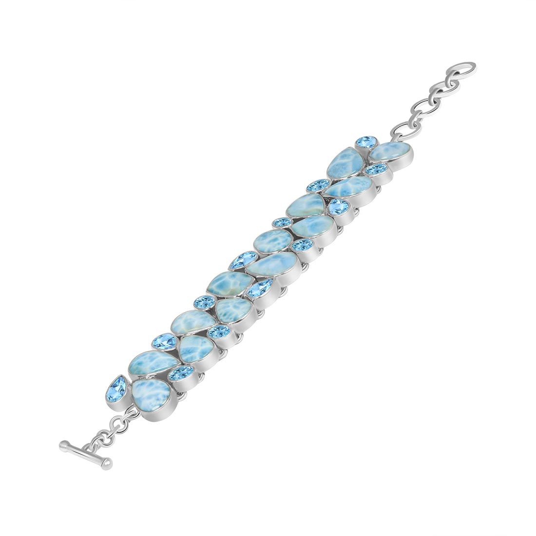 Larimar Bracelet-(LAR-B-1)
