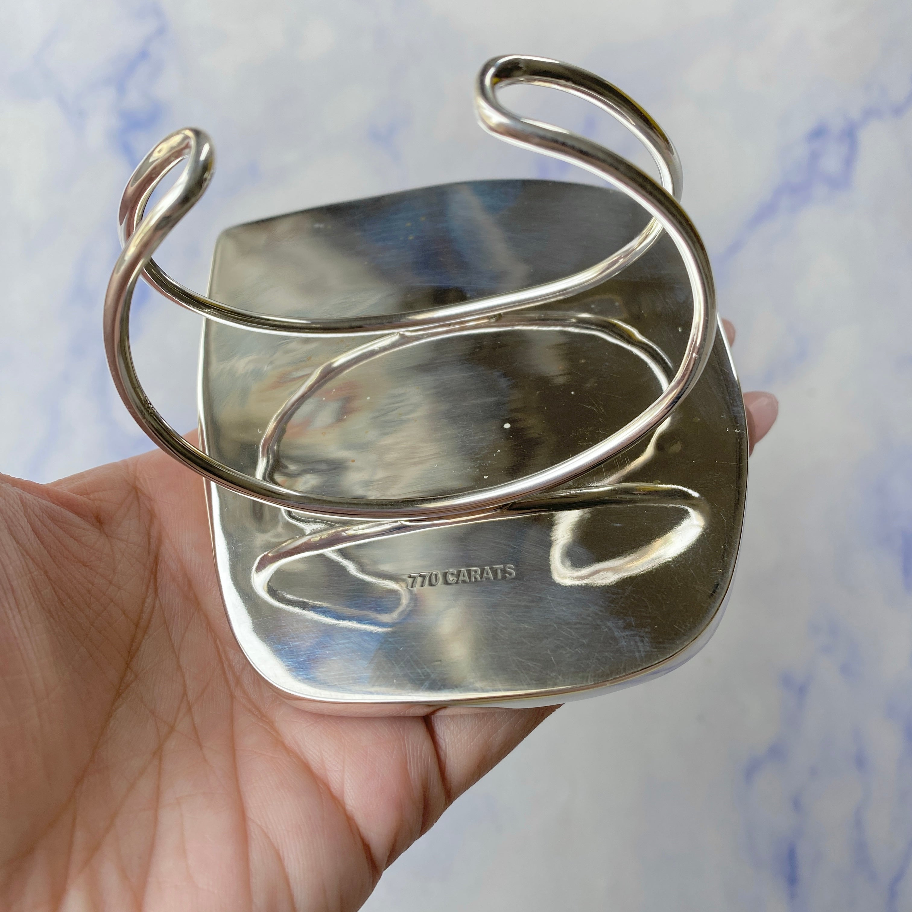 Larimar Cuff Bracelet (LAR-C-1.)