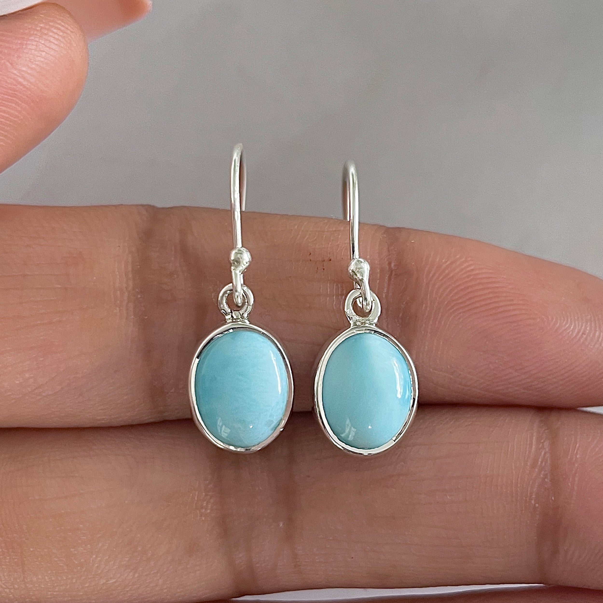 Larimar Earring-(LAR-E-1600.)