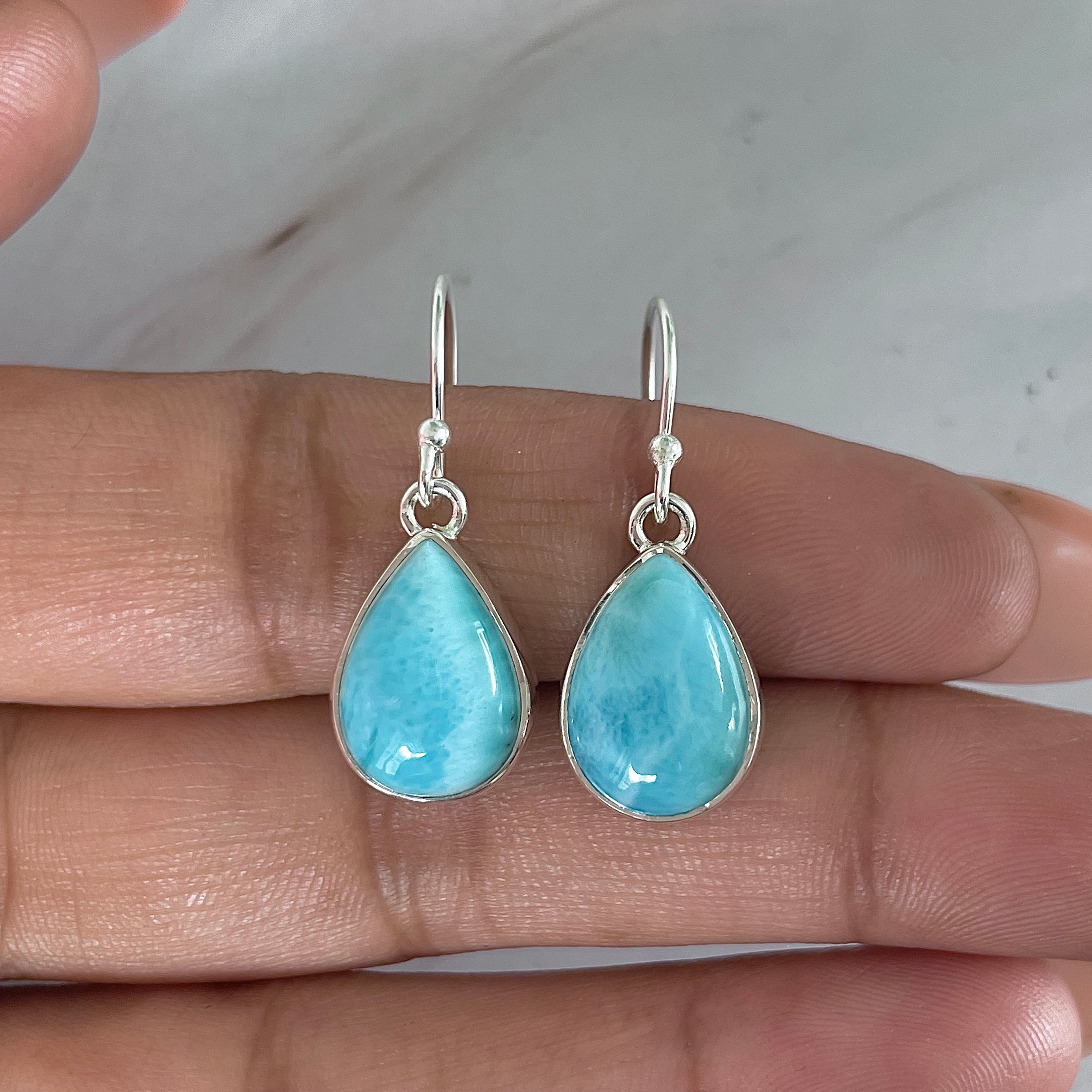 Larimar Earring-(LAR-E-2020.)