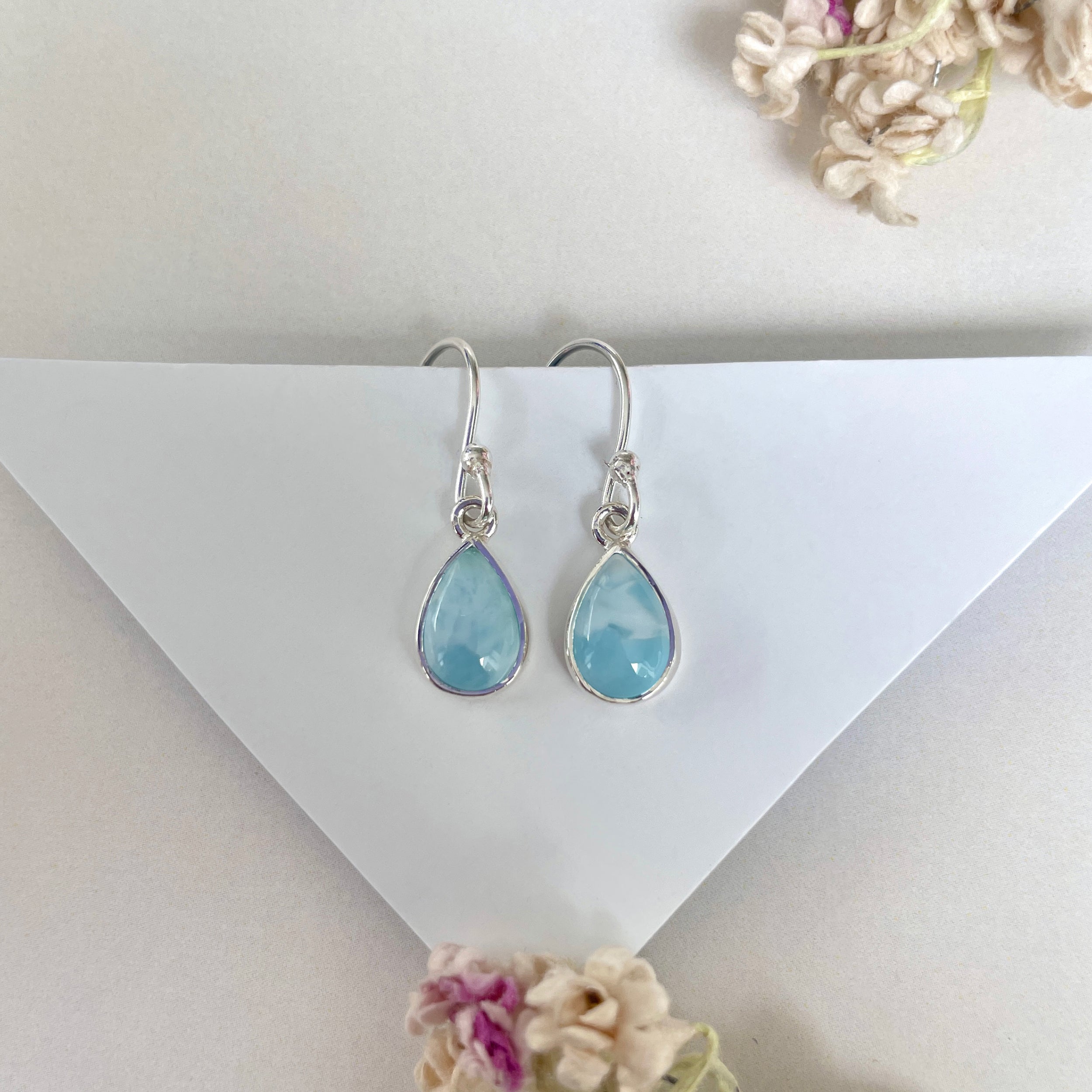 Larimar Earring-(LAR-E-2035.)