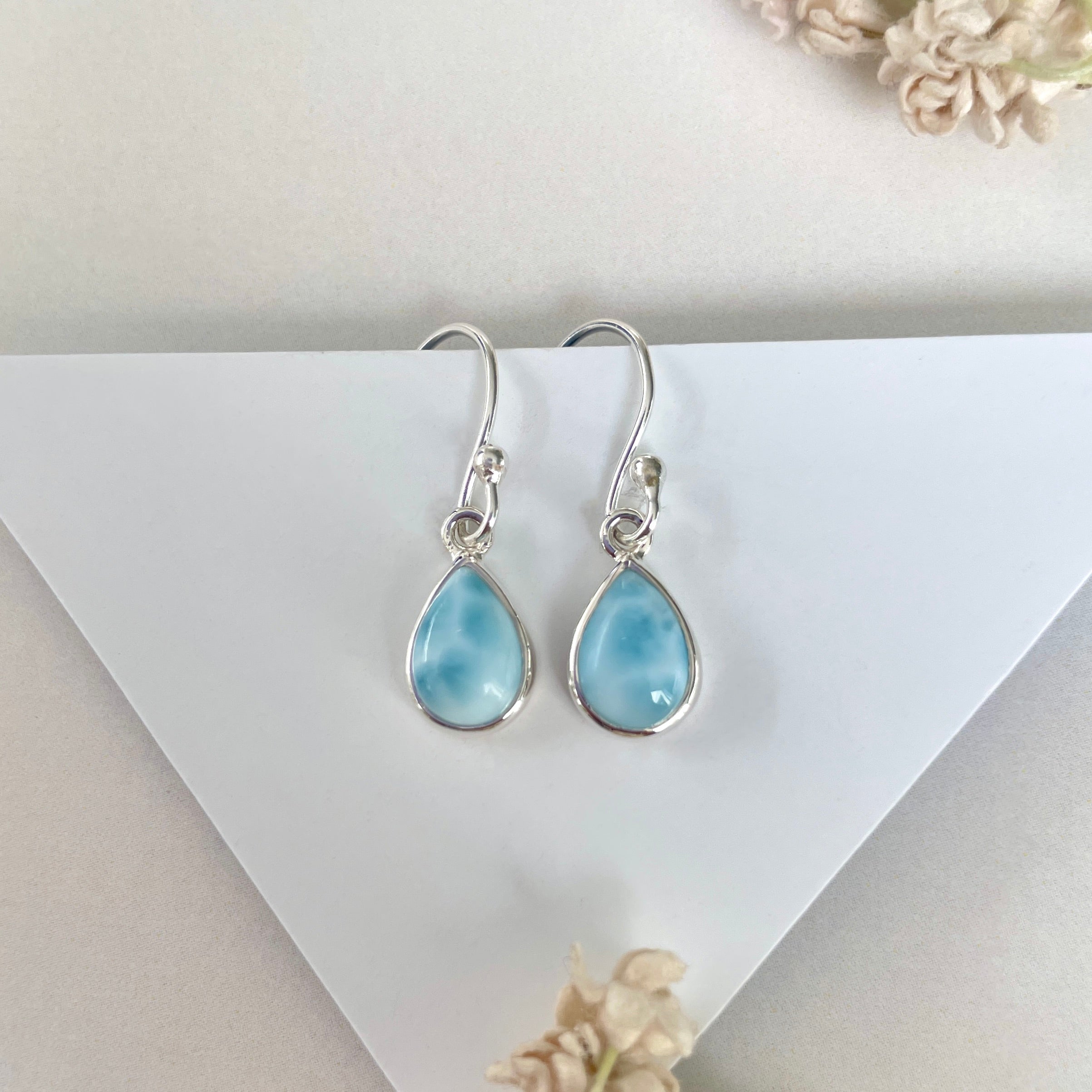 Larimar Earring-(LAR-E-2050.)