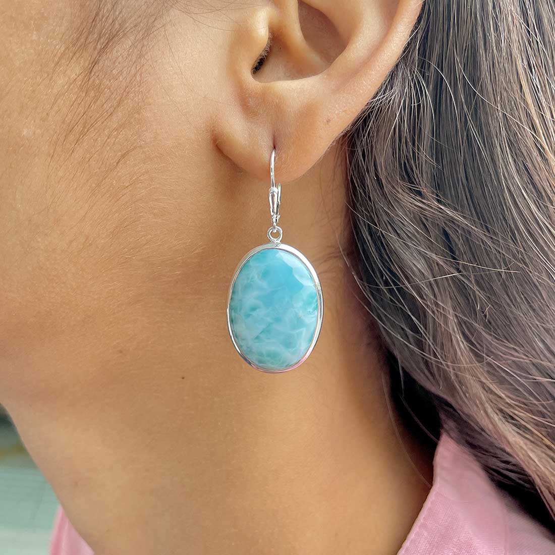 Larimar Earring-LAR-E-(237.)
