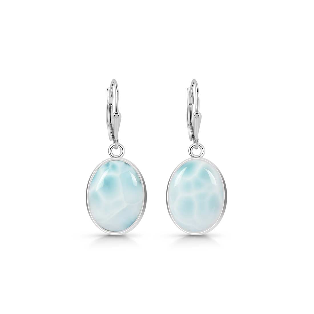 Larimar Earring-(LAR-E-27.)