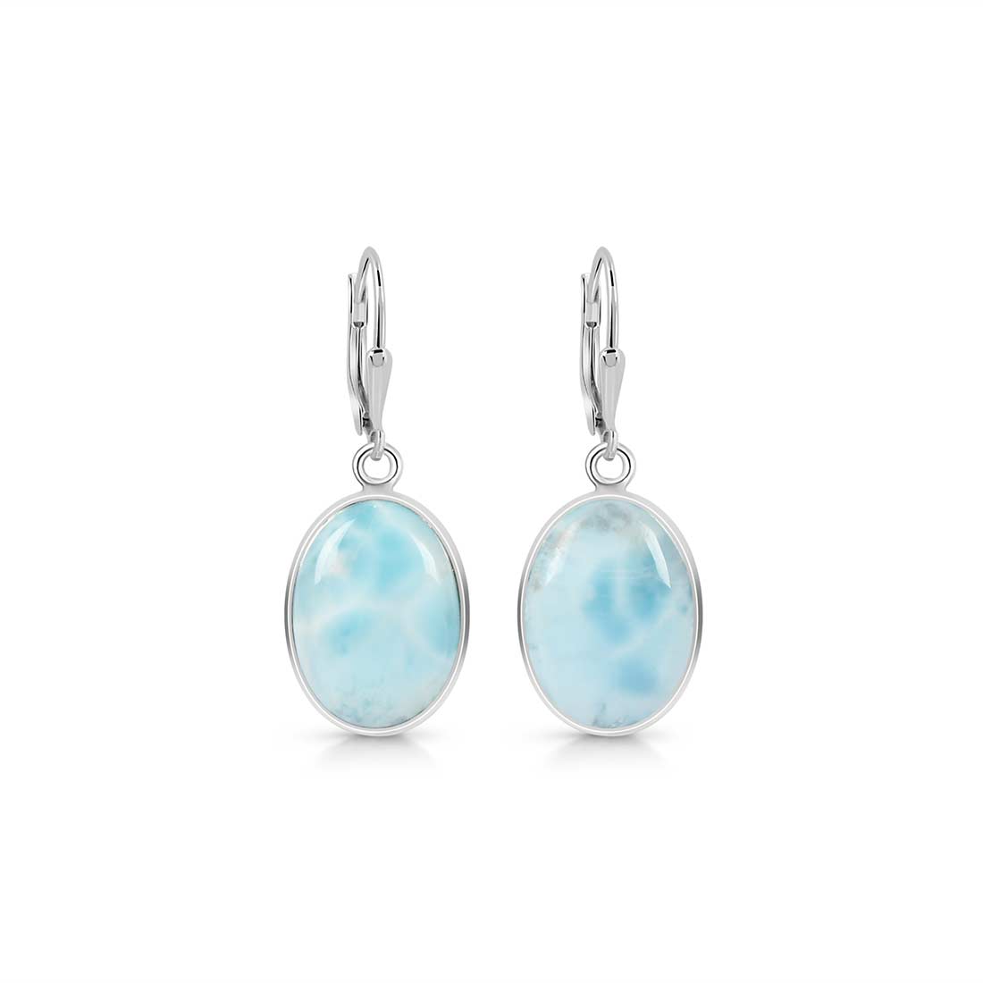 Larimar Earring-(LAR-E-29.)