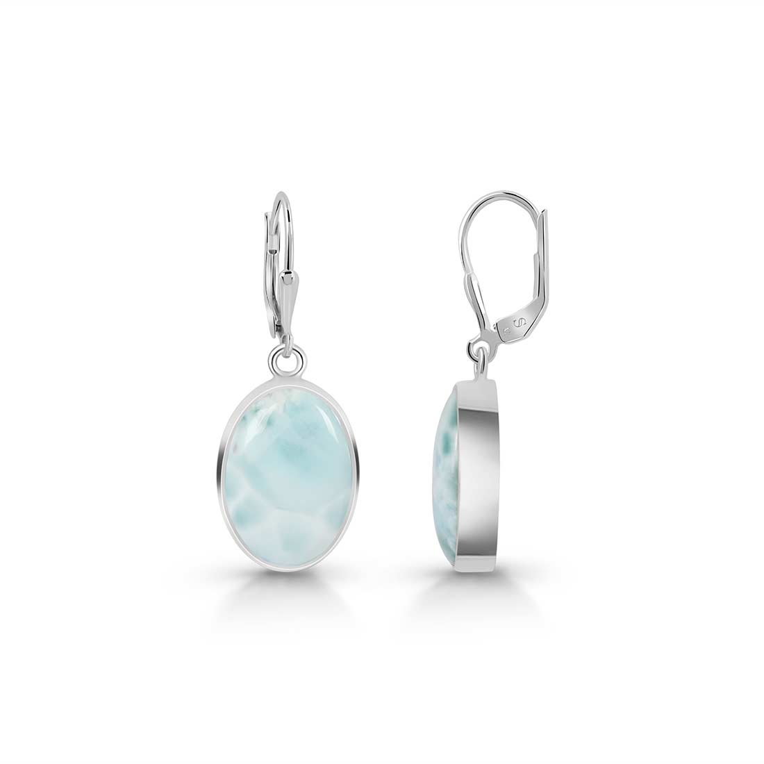 Larimar Earring-(LAR-E-30.)