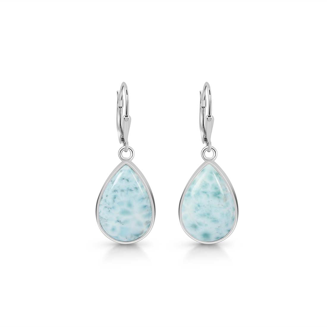 Larimar Earring-(LAR-E-36.)