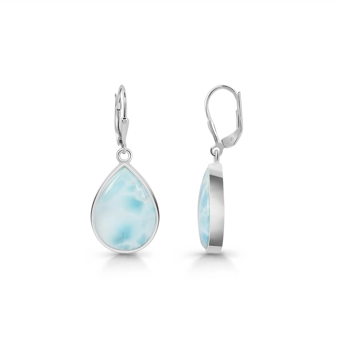 Larimar Earring-(LAR-E-6.)