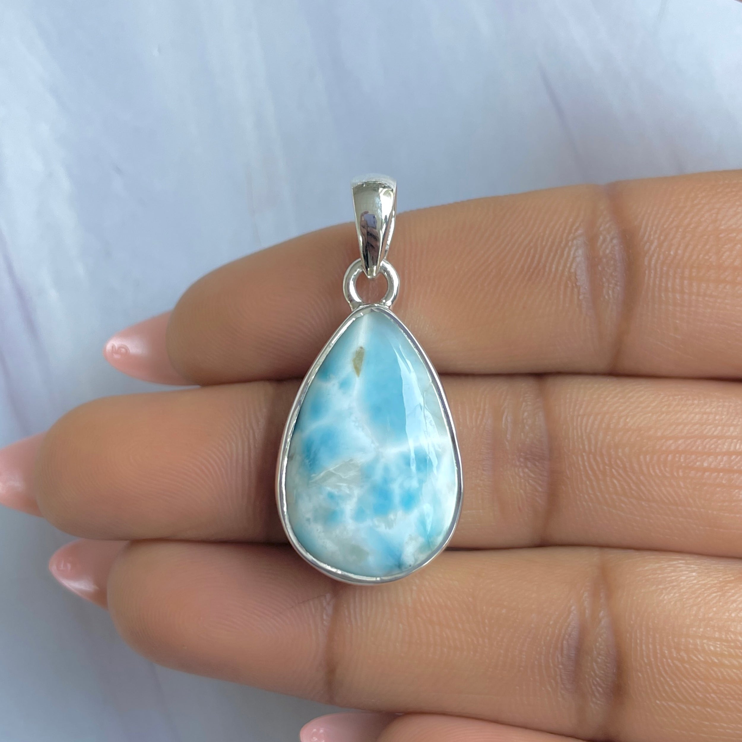 Larimar Pendant-(LAR-P-1715.)
