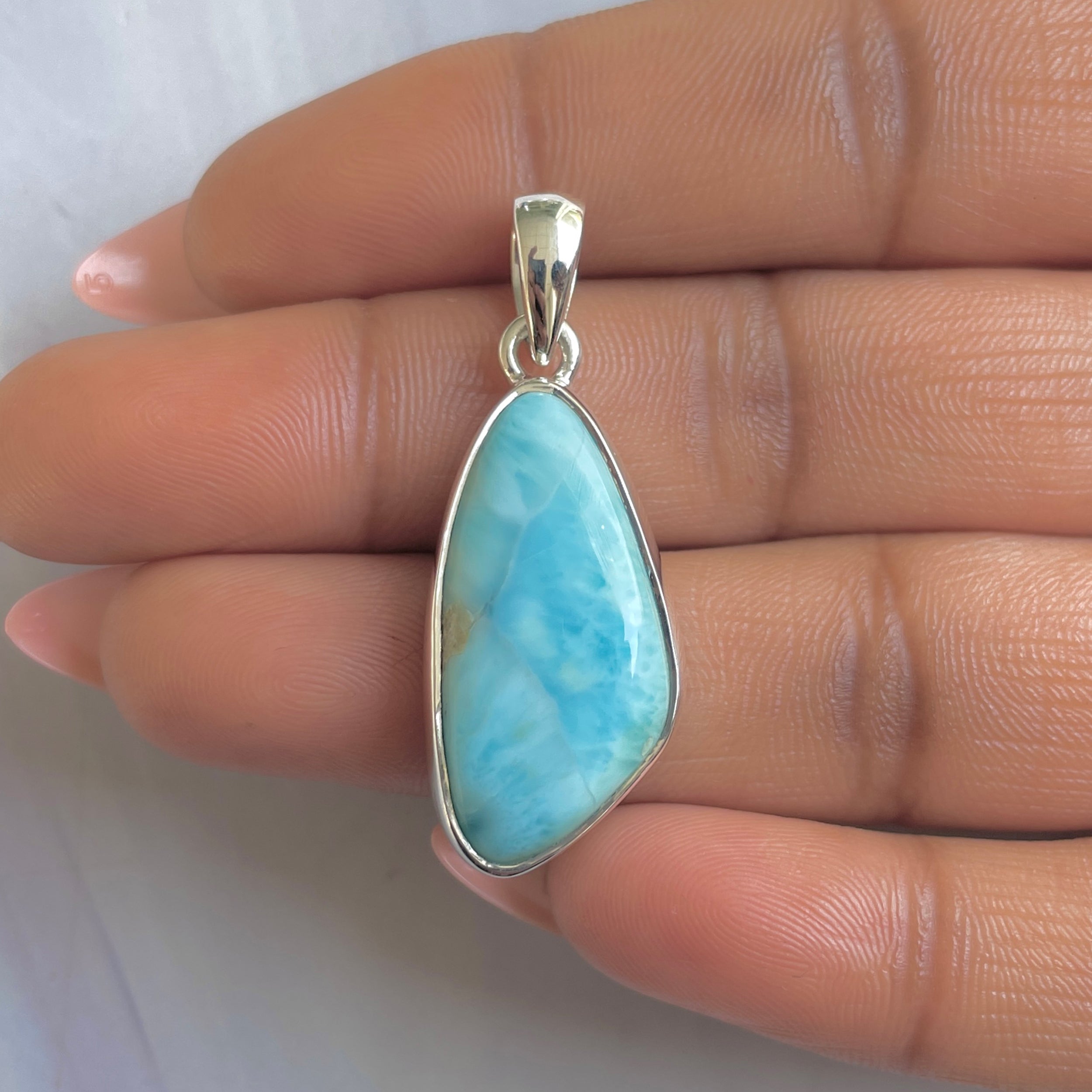 Larimar Pendant-(LAR-P-1769.)
