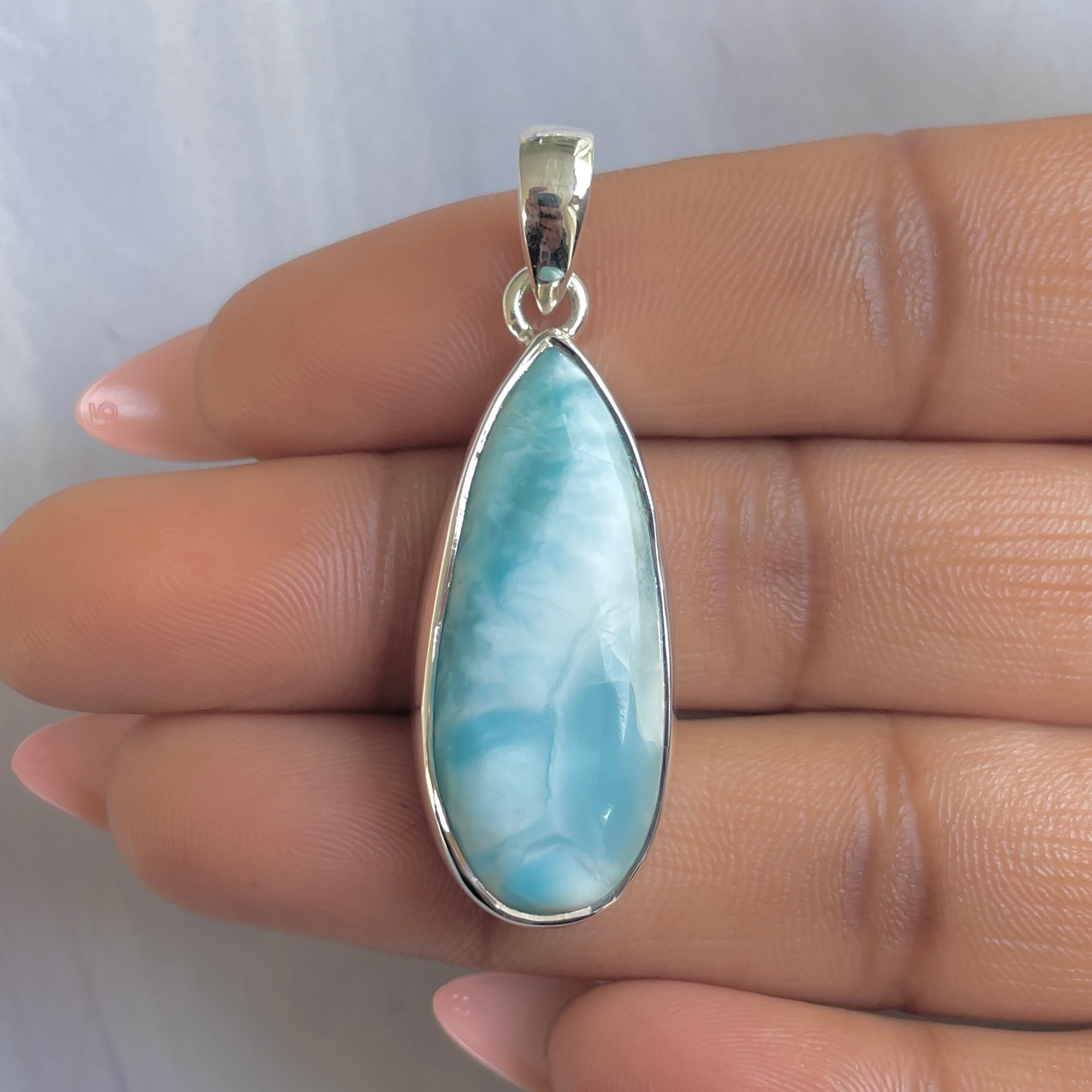 Larimar Pendant-(LAR-P-1770.)