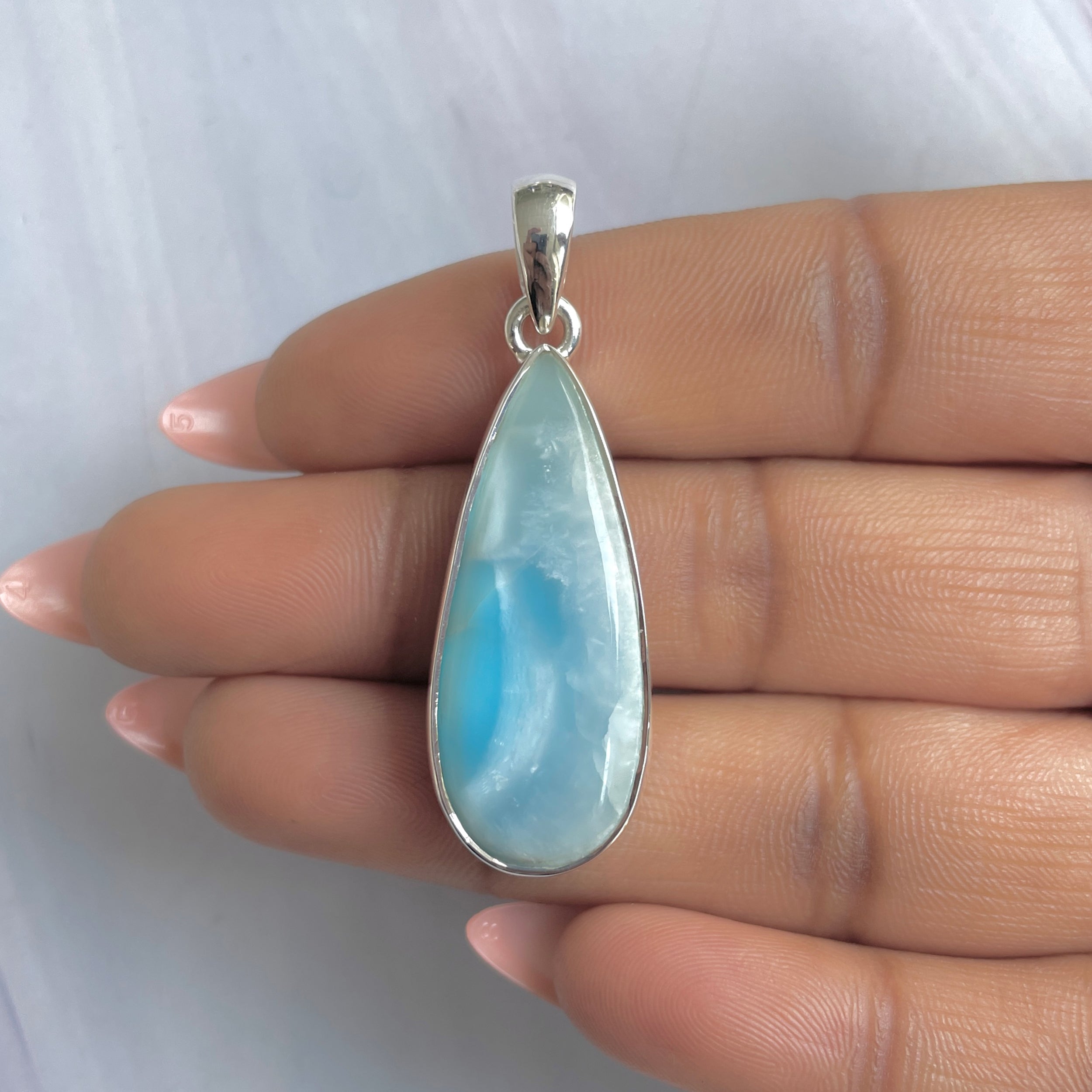Larimar Pendant-(LAR-P-1771.)