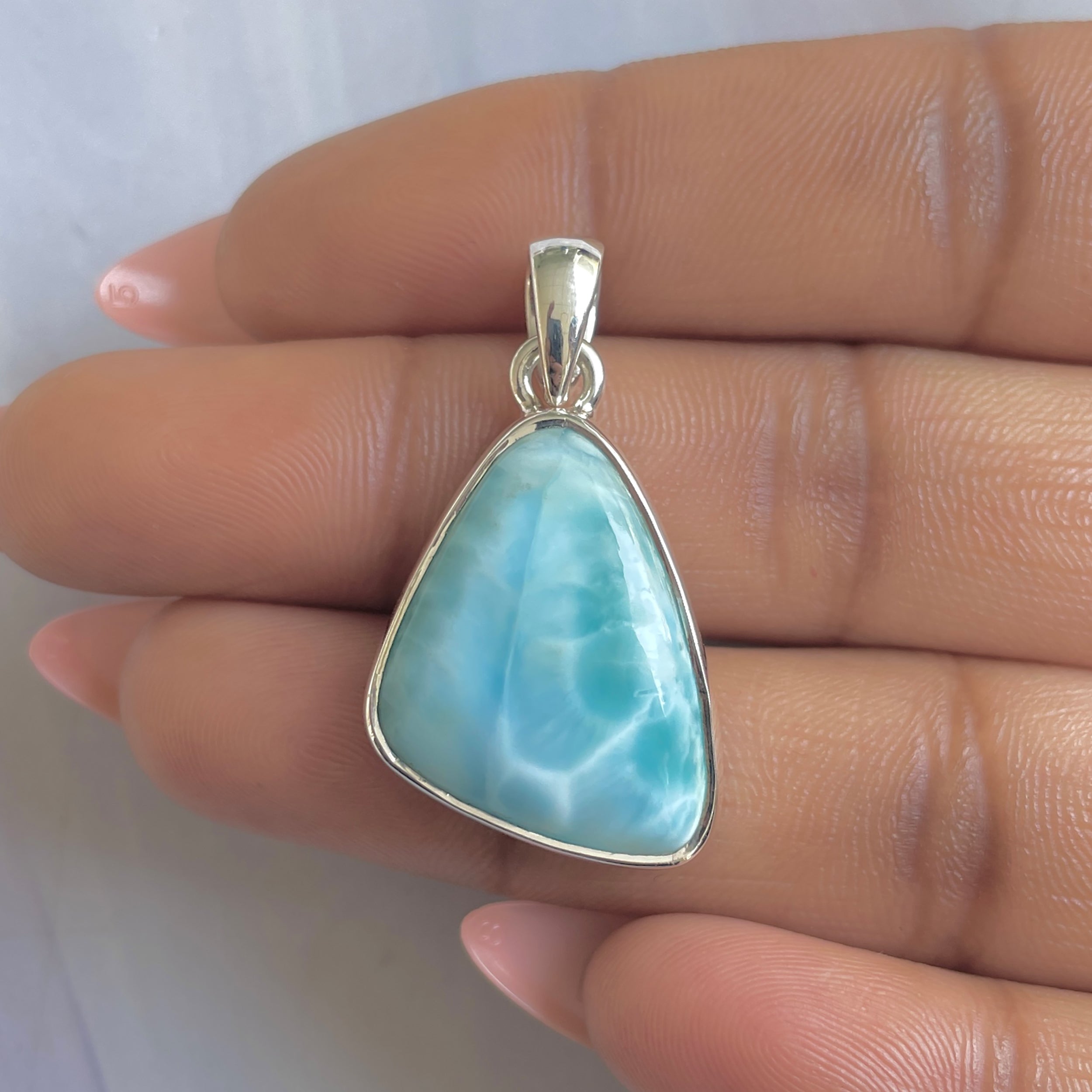 Larimar Pendant-(LAR-P-1790.)