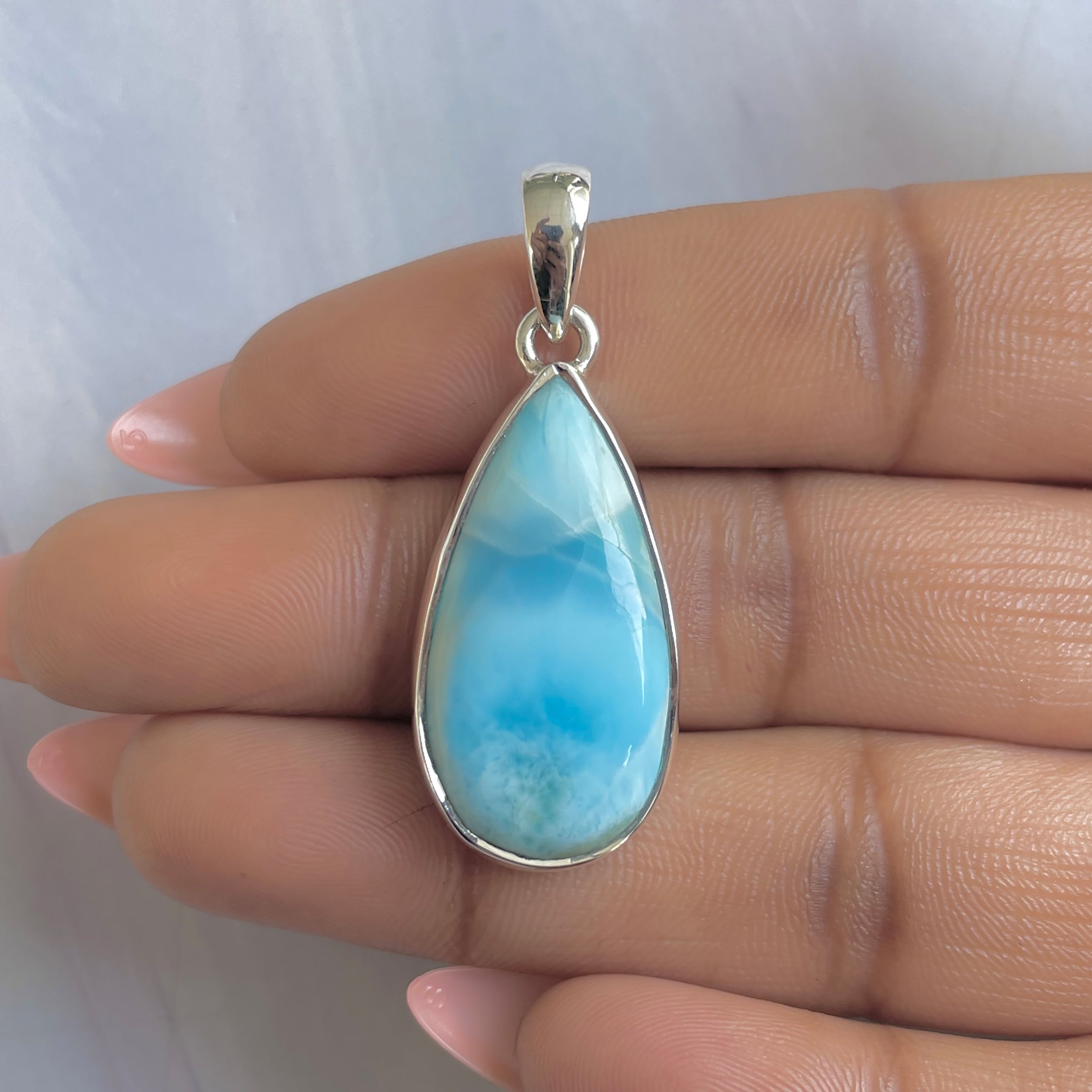 Larimar Pendant-(LAR-P-1792.)
