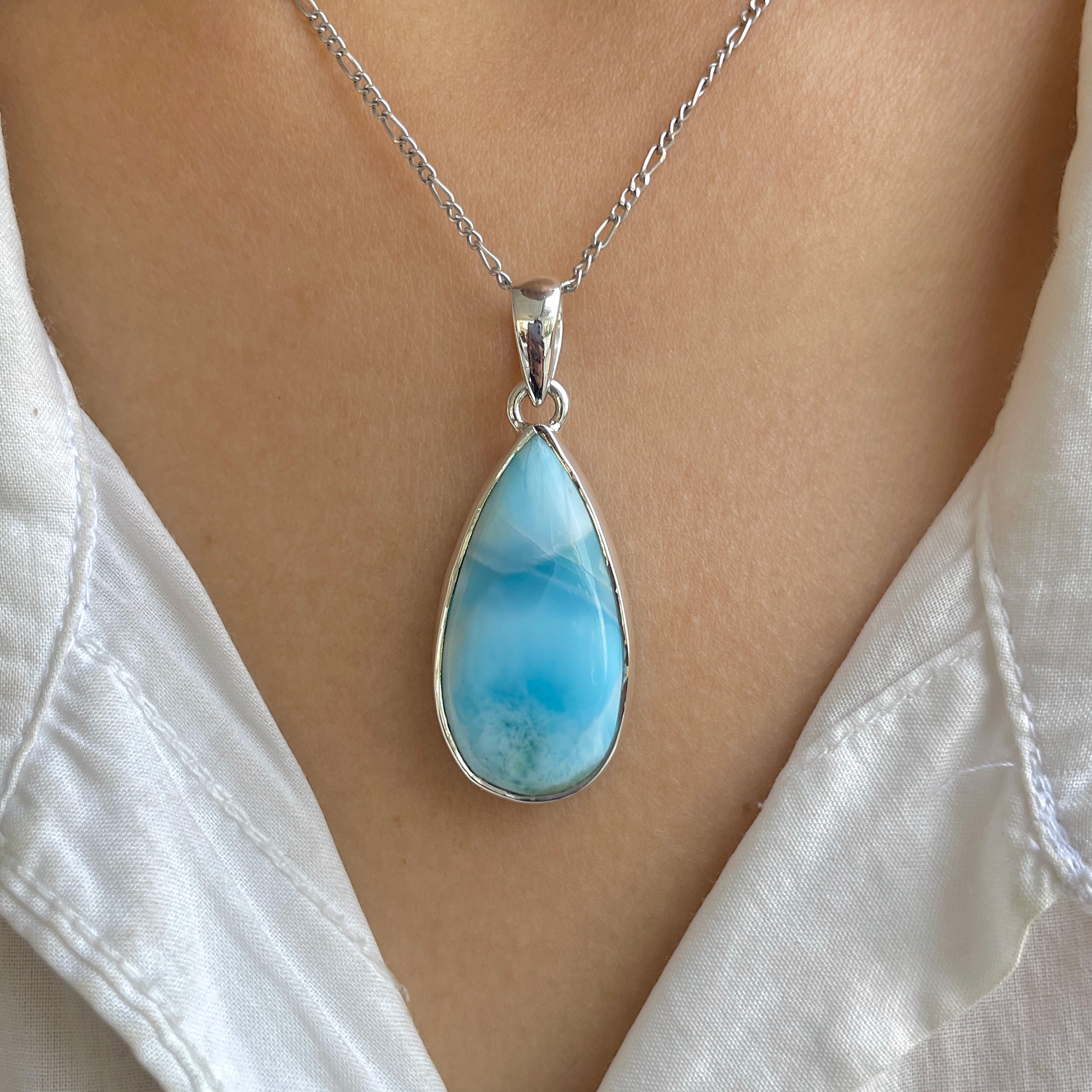 Larimar Pendant-(LAR-P-1792.)