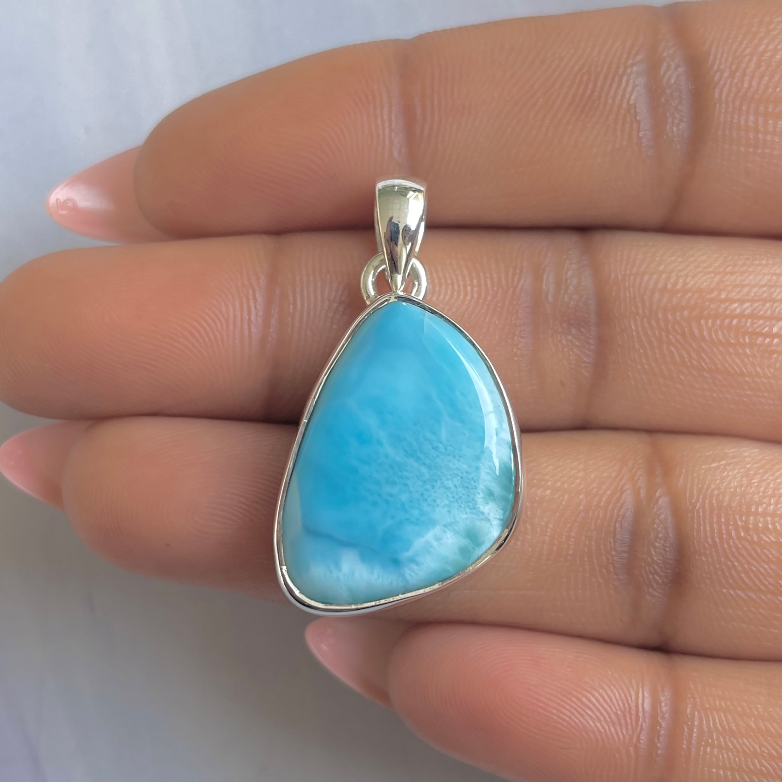 Larimar Pendant-(LAR-P-1794.)