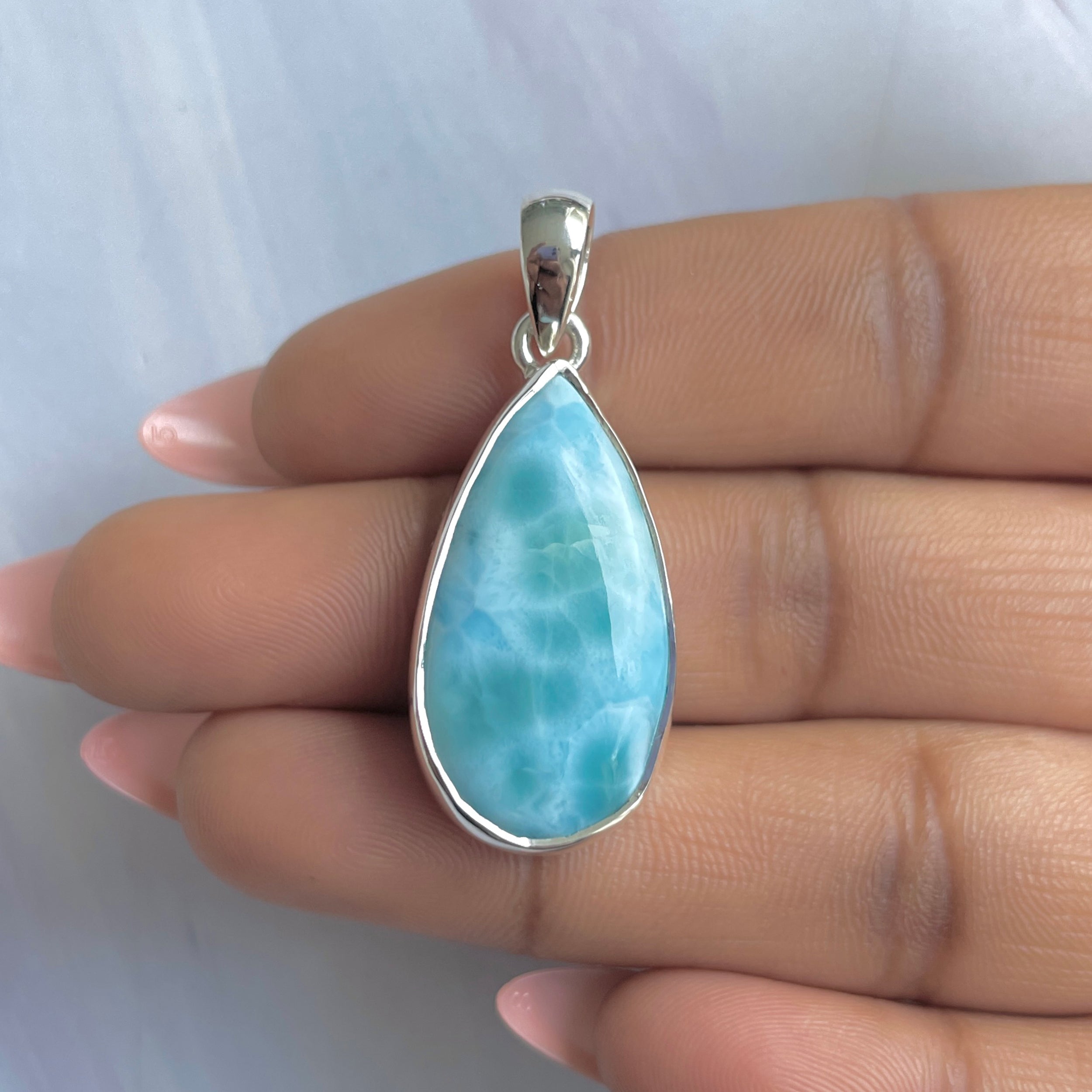 Larimar Pendant-(LAR-P-1870.)