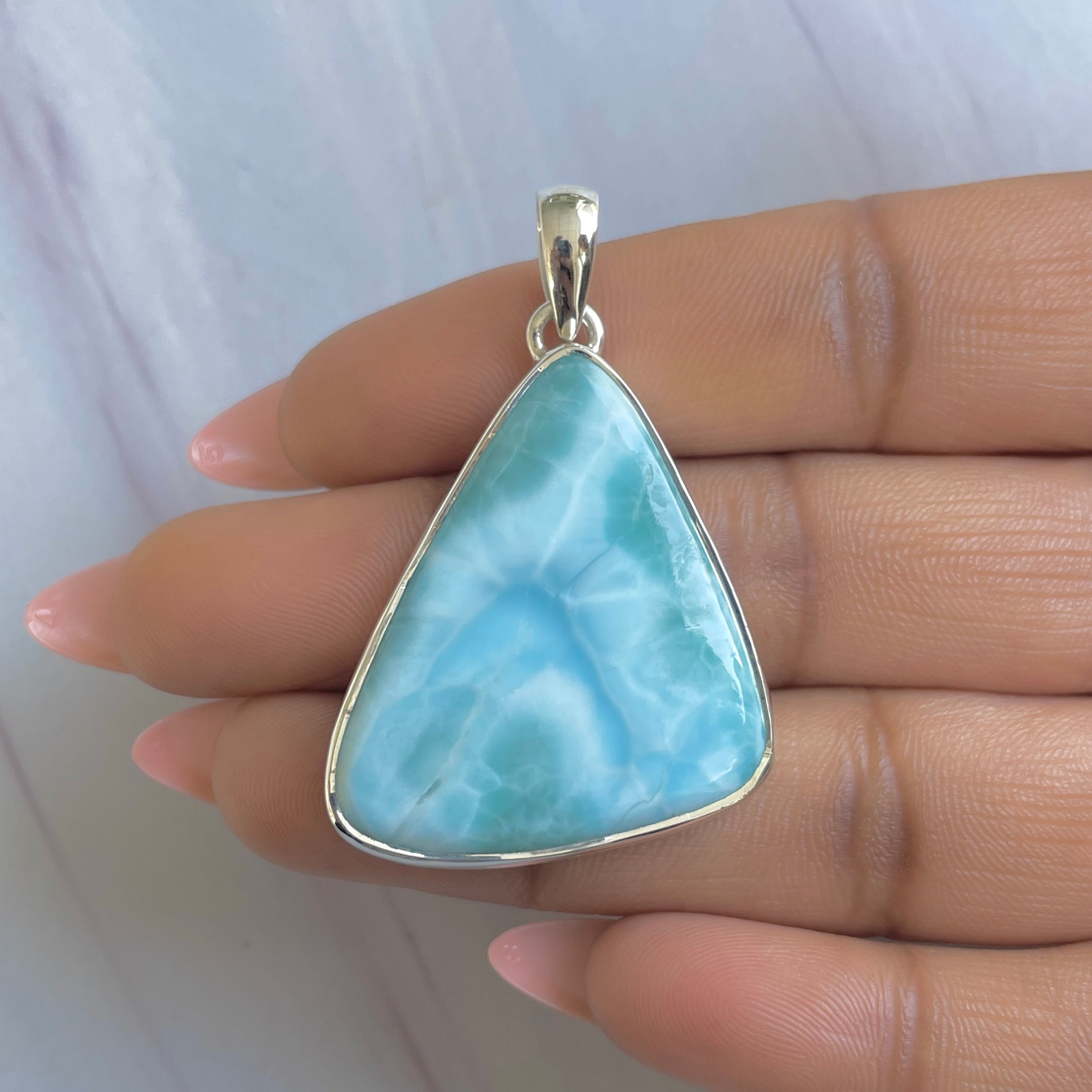 Larimar Pendant-(LAR-P-1913.)